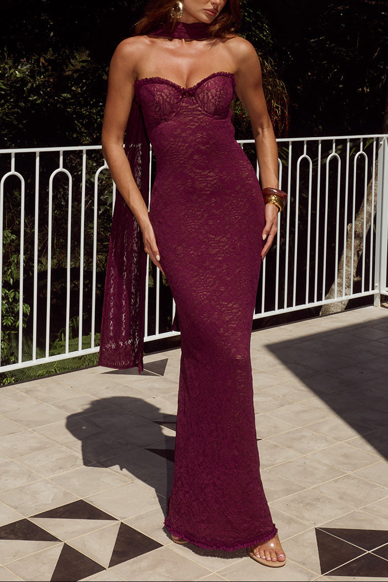 The Vienne Scarf Gown ICYBOO