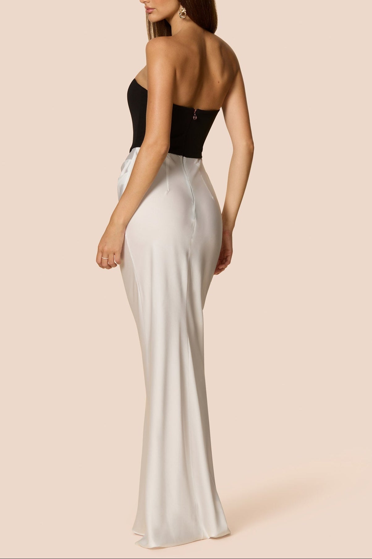 Mary Angela Maxi Gown in NavyBlue ICYBOO