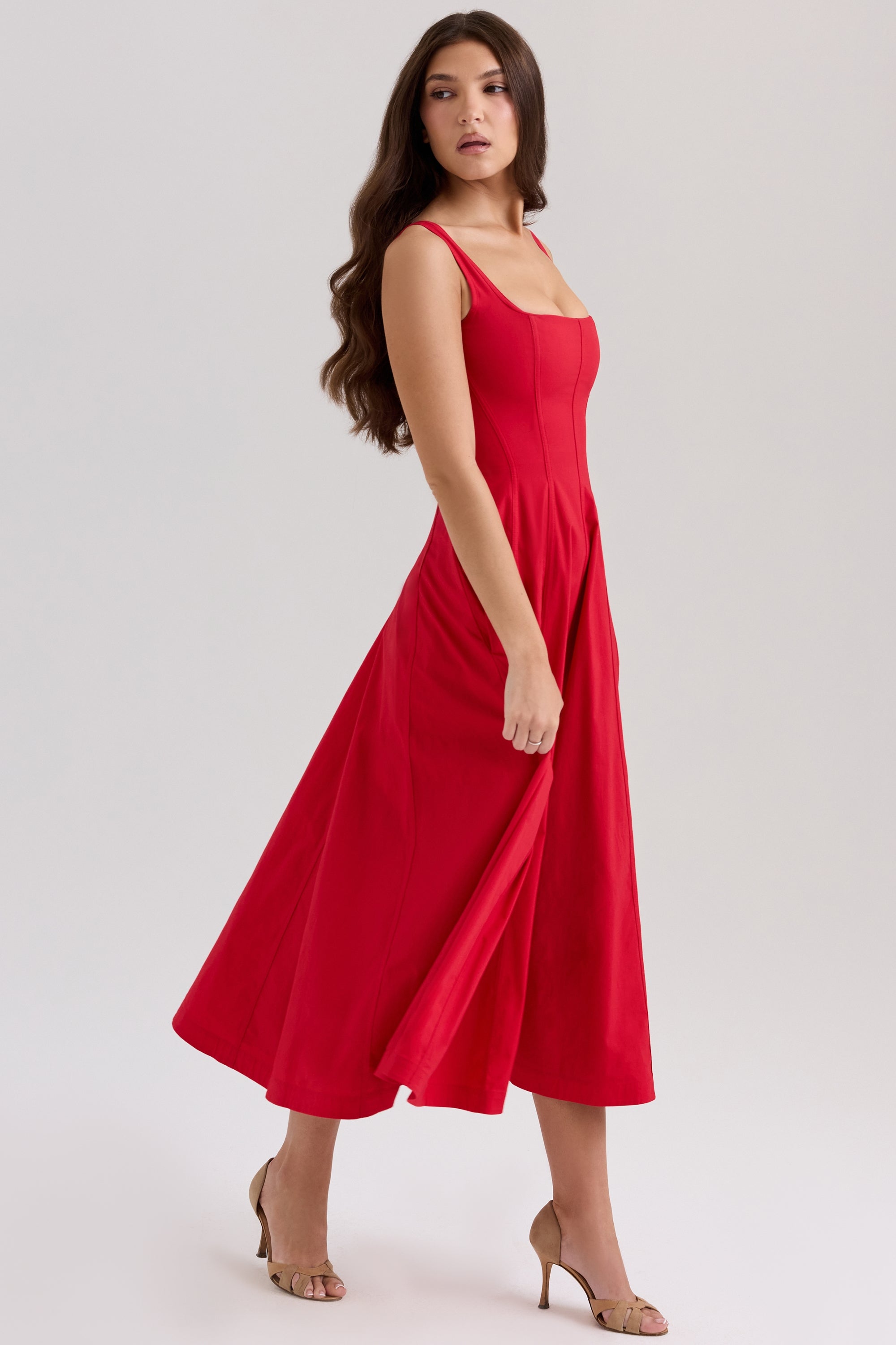 The Florence Midi Dress ICYBOO