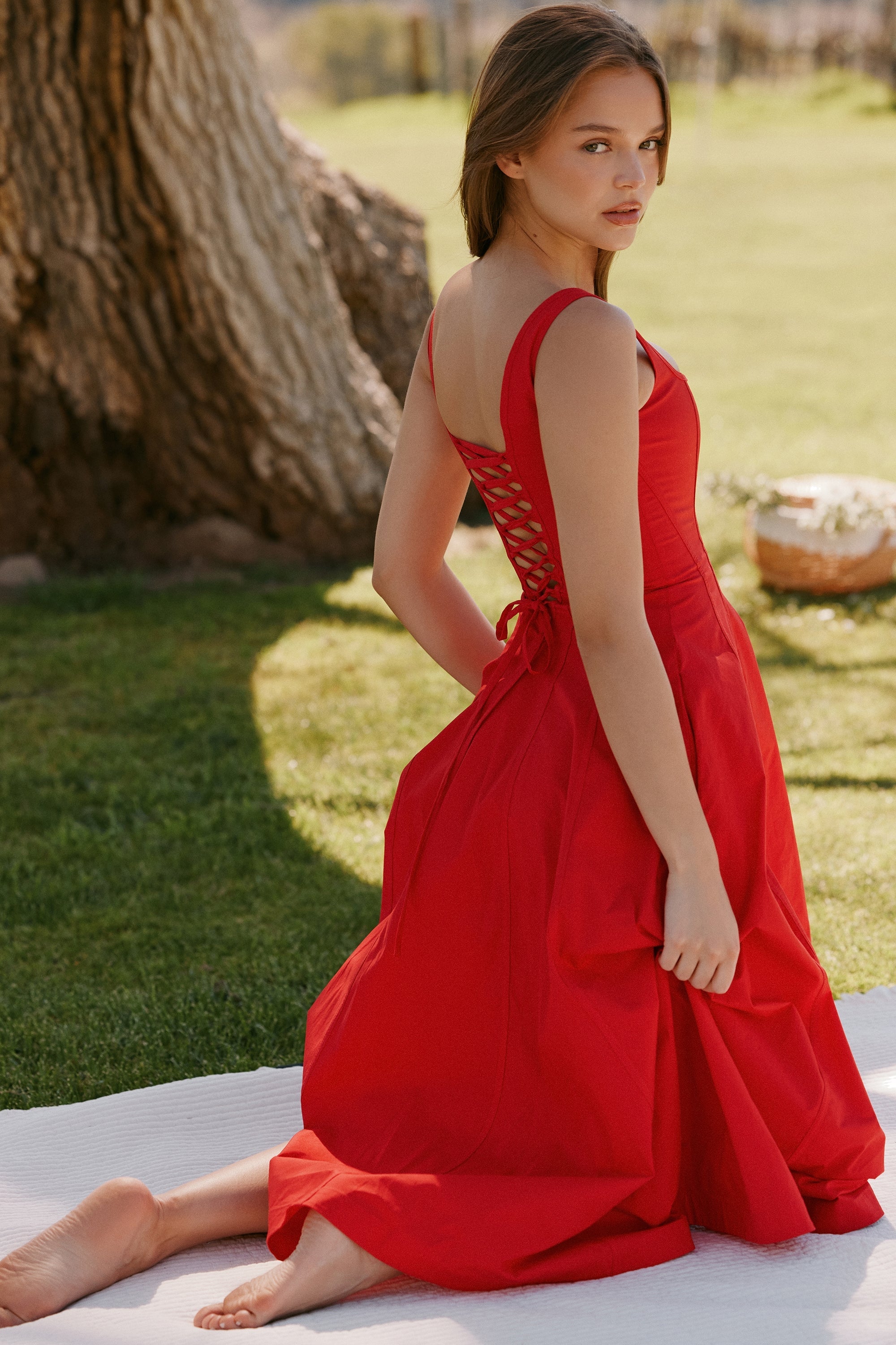 The Florence Midi Dress ICYBOO