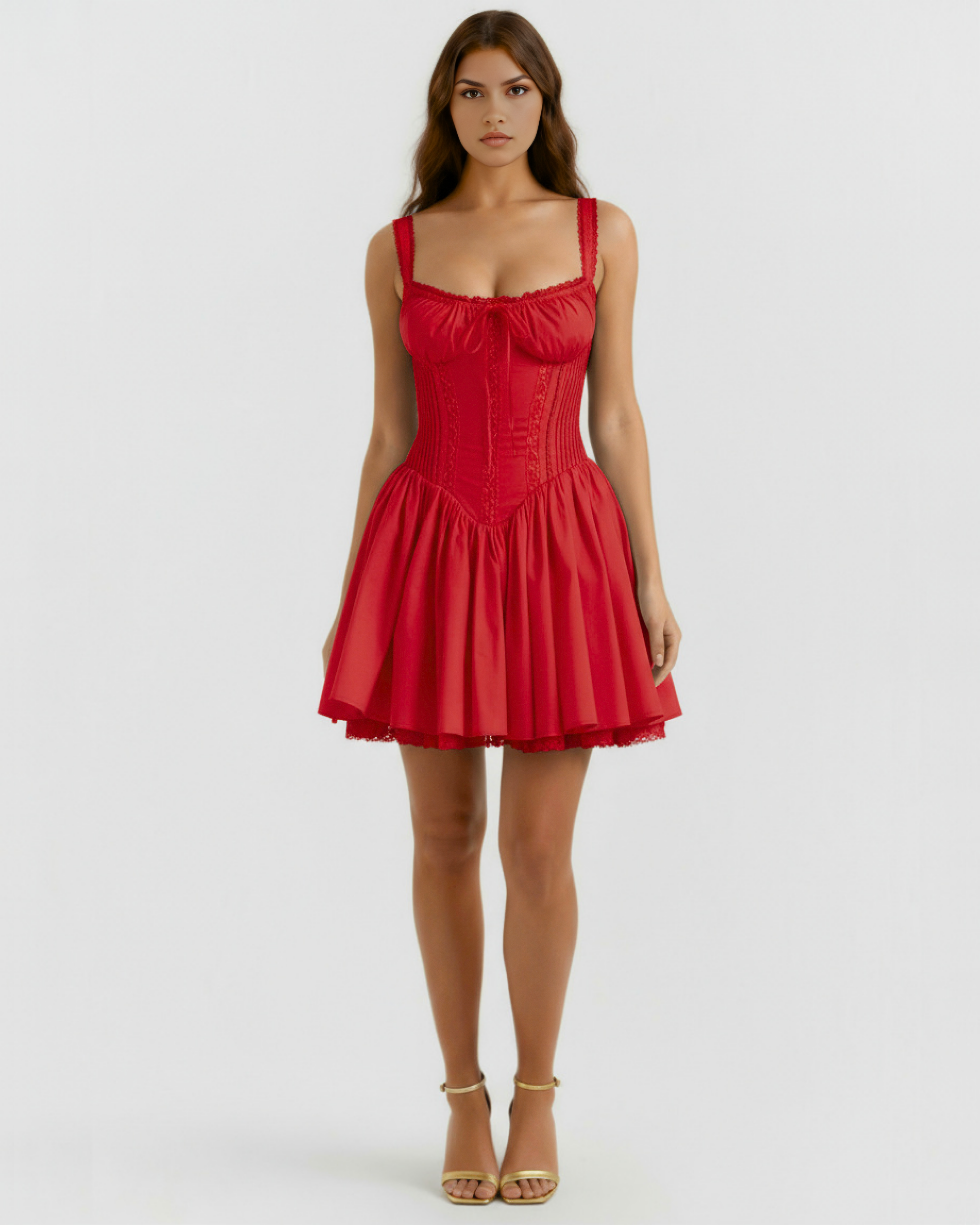 Mini Dress | Soft Girl Style, Sweetheart Neckline, Date Nights & Garden Parties ICYBOO