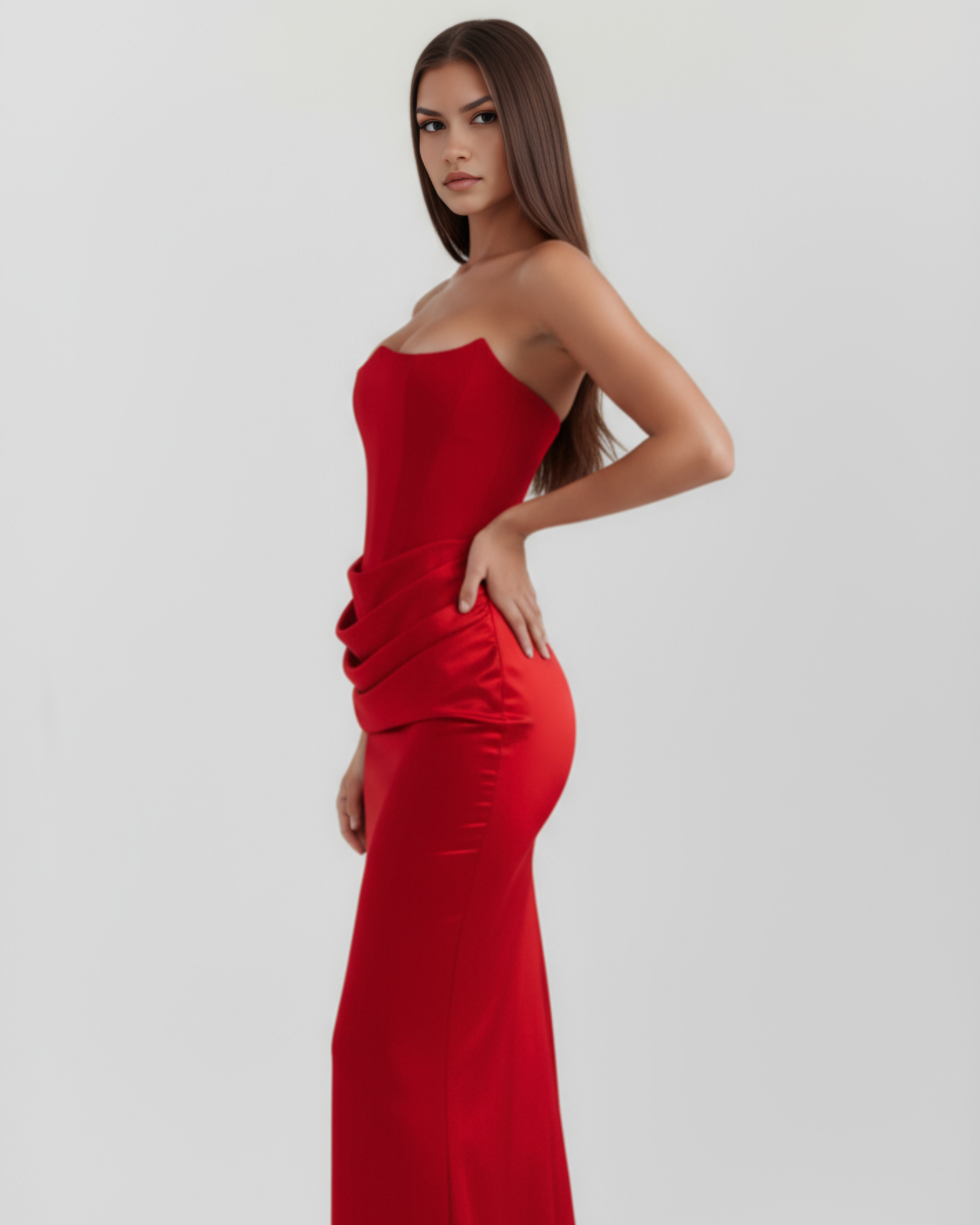 Corset Dress | Almond Muse Style, Boned Bodice, Glamorous Events ICYBOO