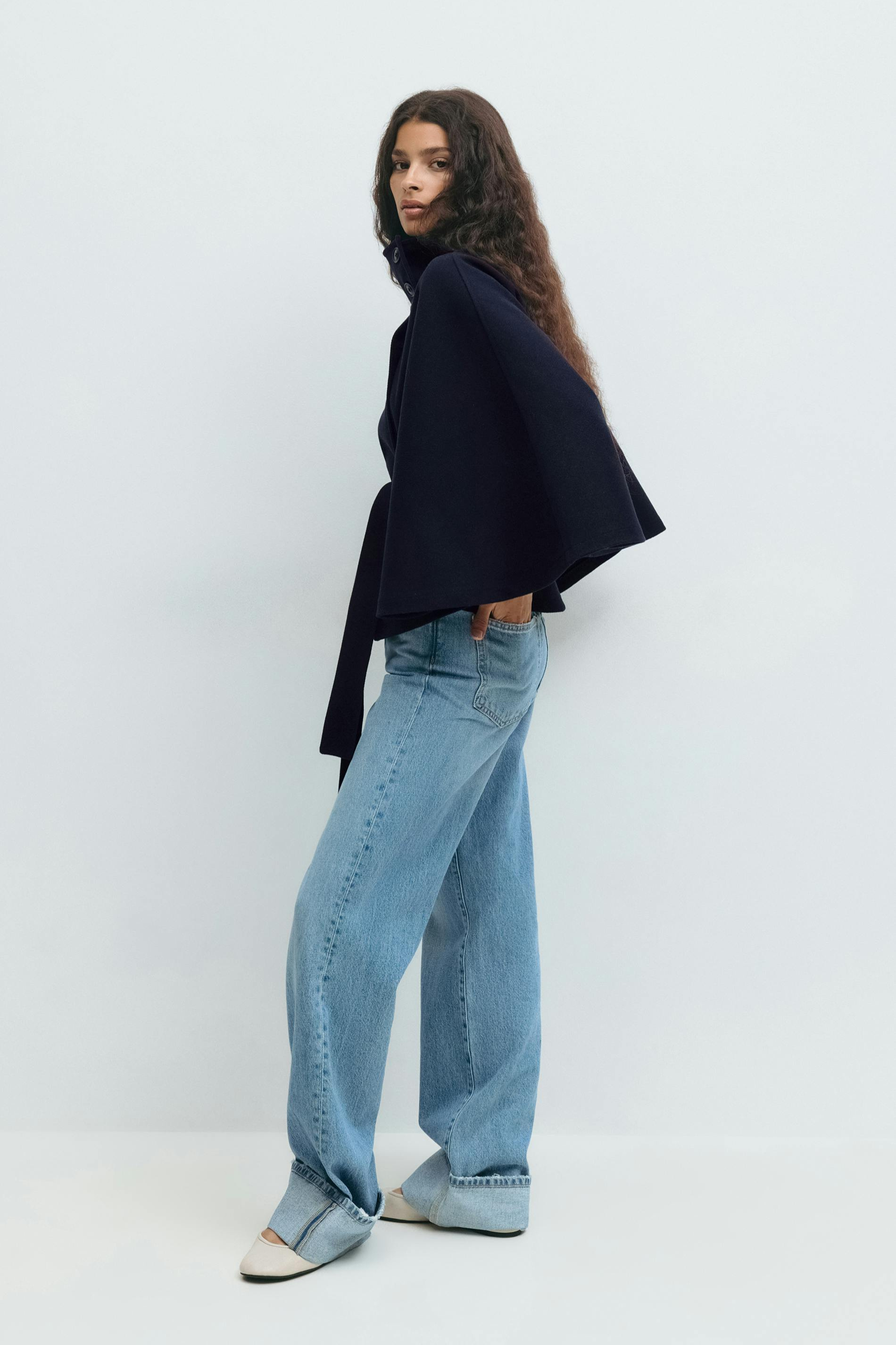 ARIA | Belted Cape Jacket ICYBOO