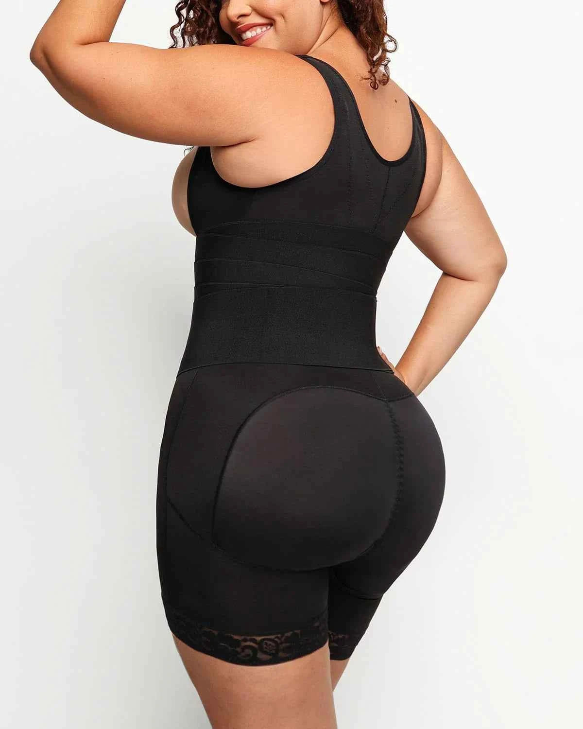 Bare Essentials AirSlim Bodysuit - Black Wrap
