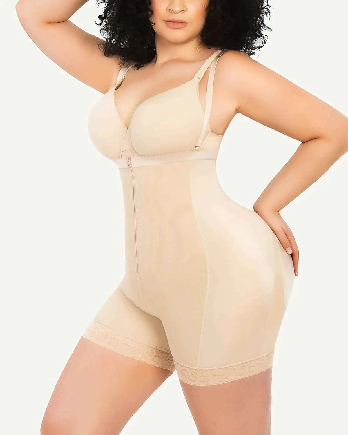 Bare Essentials AirSlim Padded Butt Lifter Short - Black