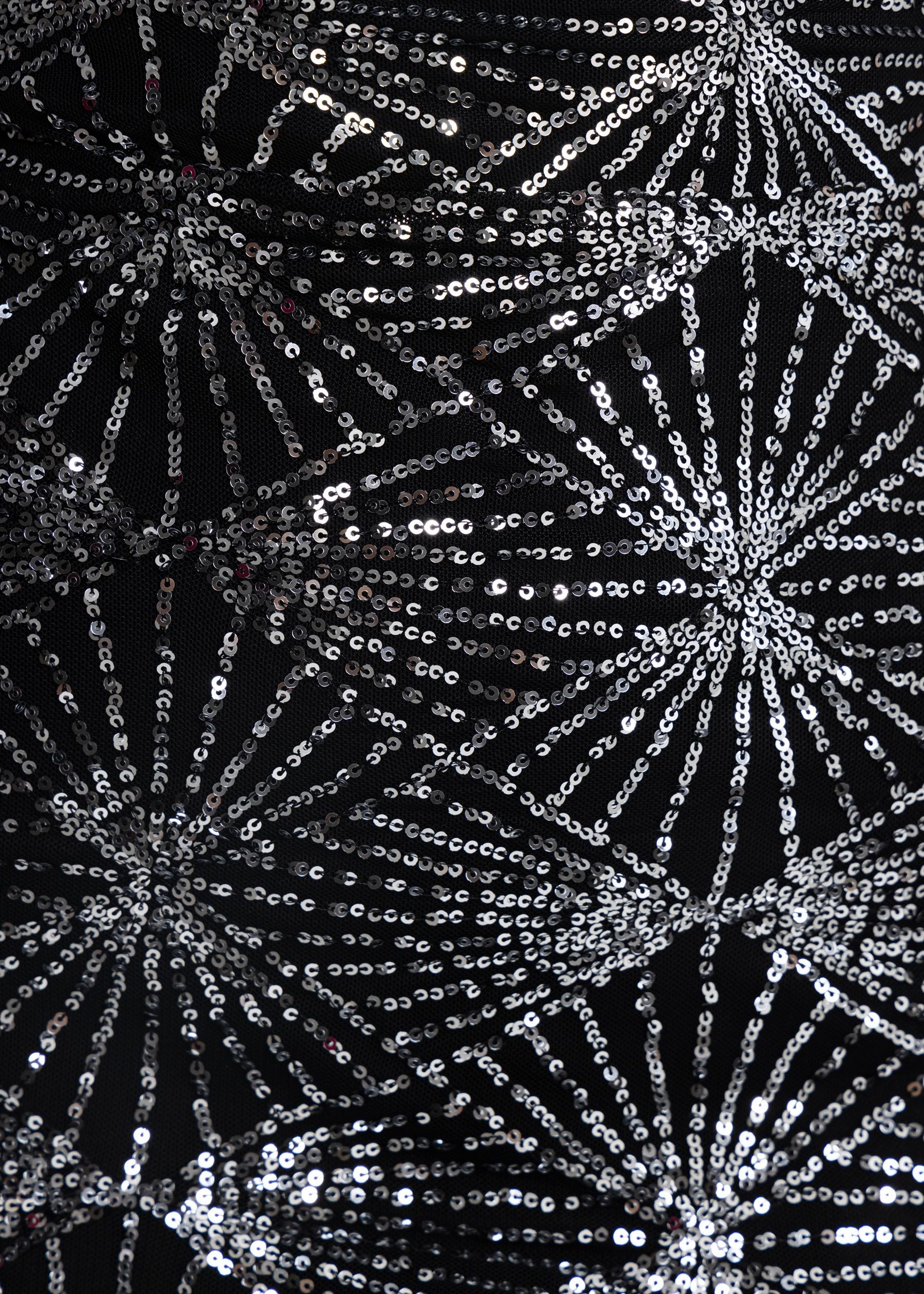 Counting Stars Sequin Gown - Black ICYBOO