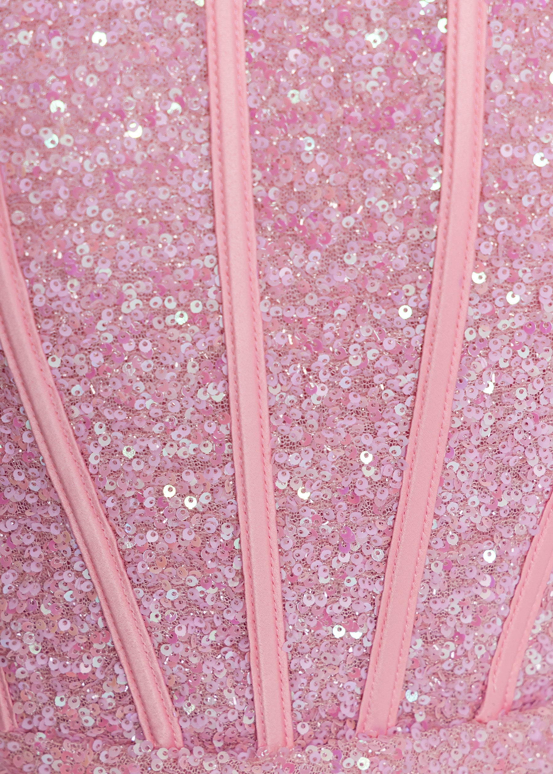 Endless Serenade Sequin Drape Mini Dress - Pink ICYBOO