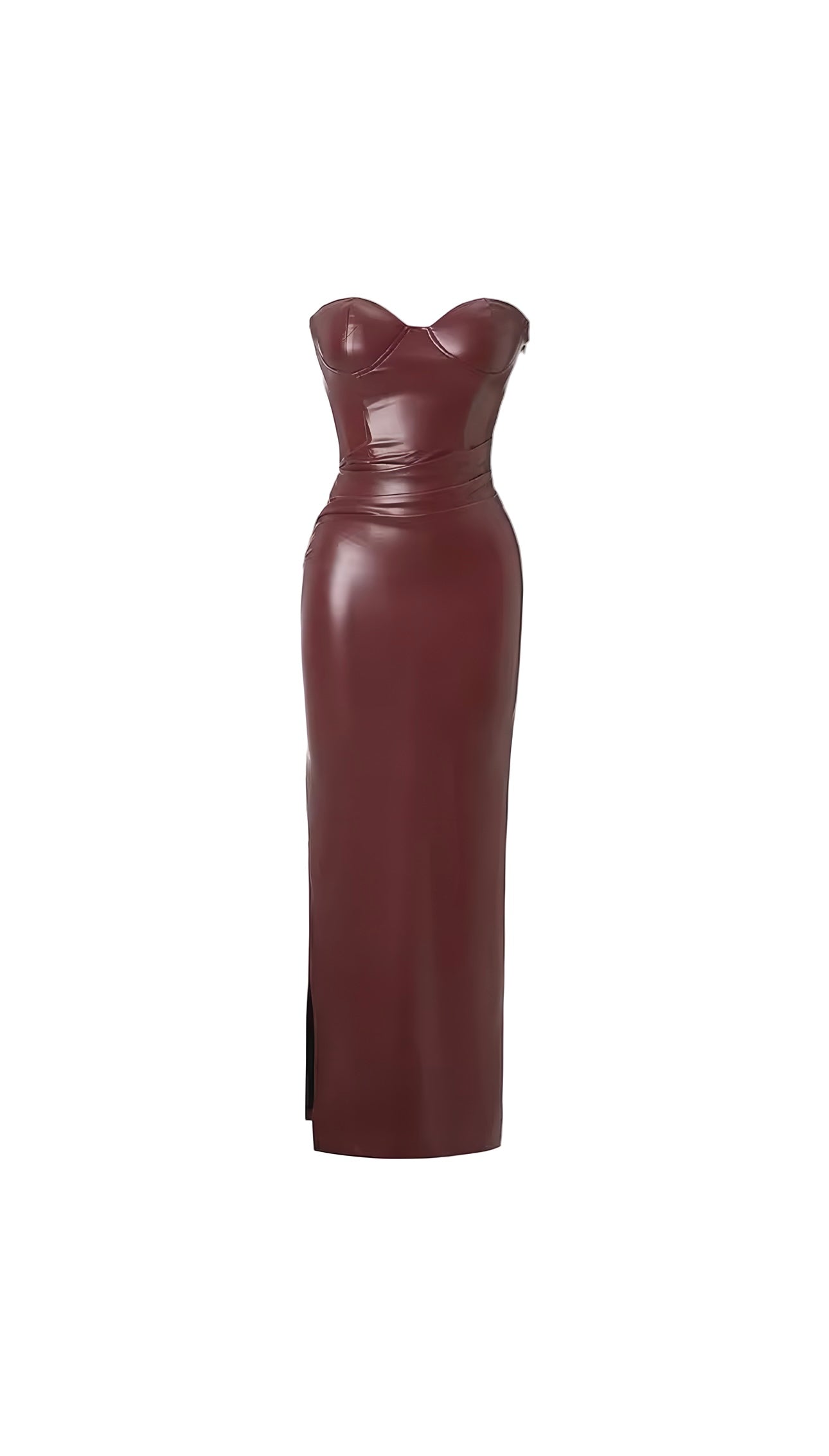 Rosalina Bold Black Midi Dress - ICYBOO