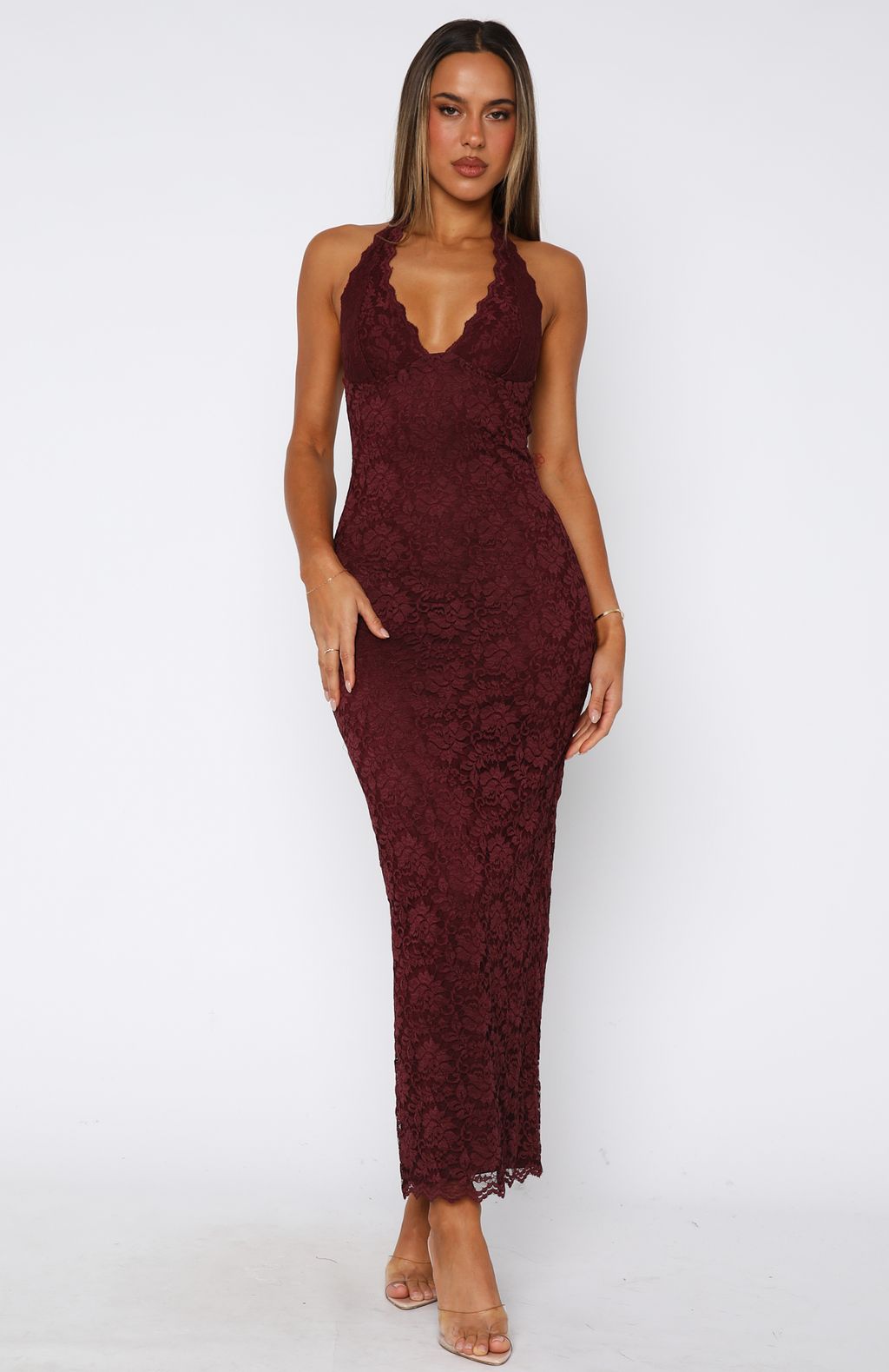 ARIA | Lace Me Maxi Dress ICYBOO