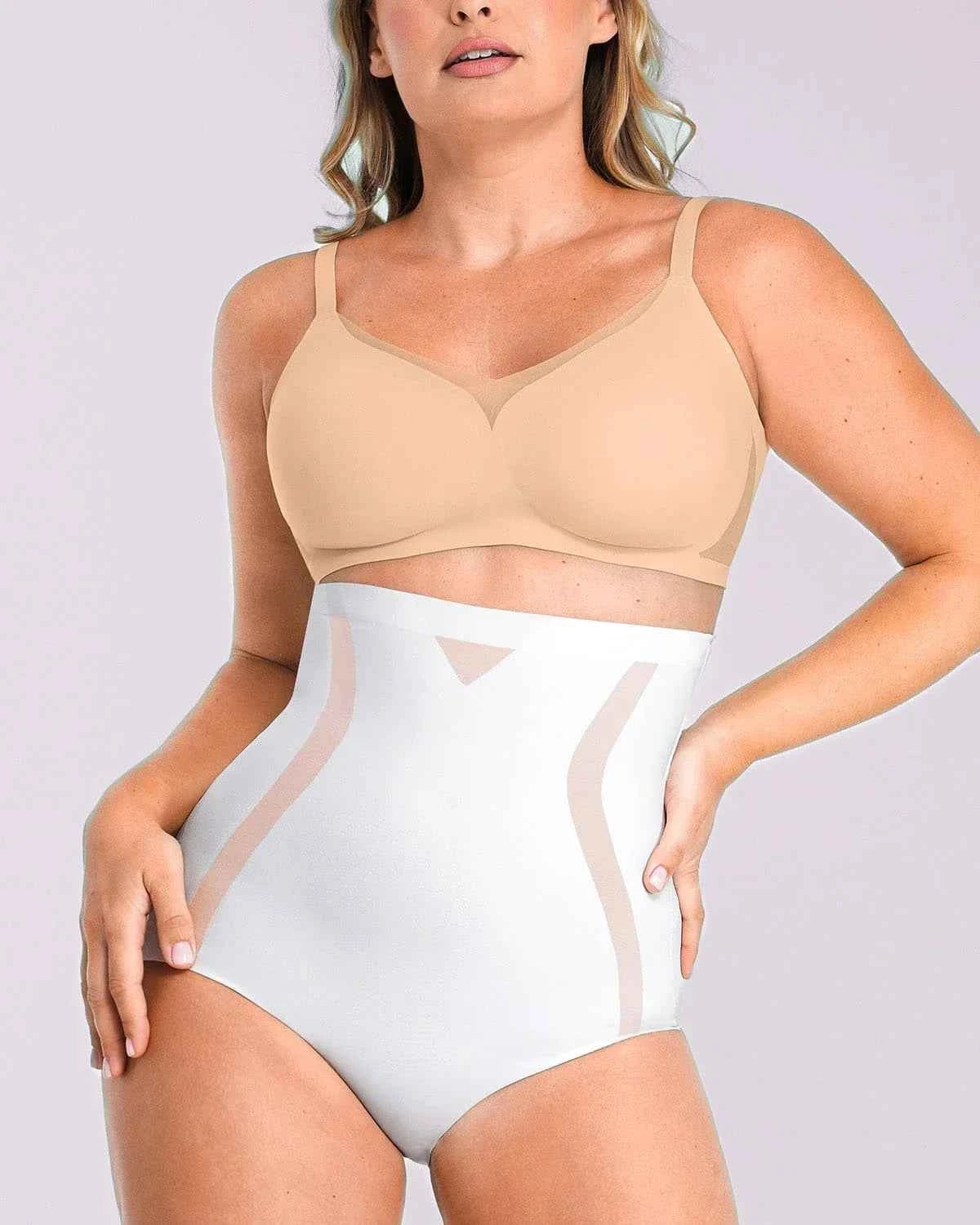 Curve Code™ High-Waisted Brief - Black Smoothing Shapewear
