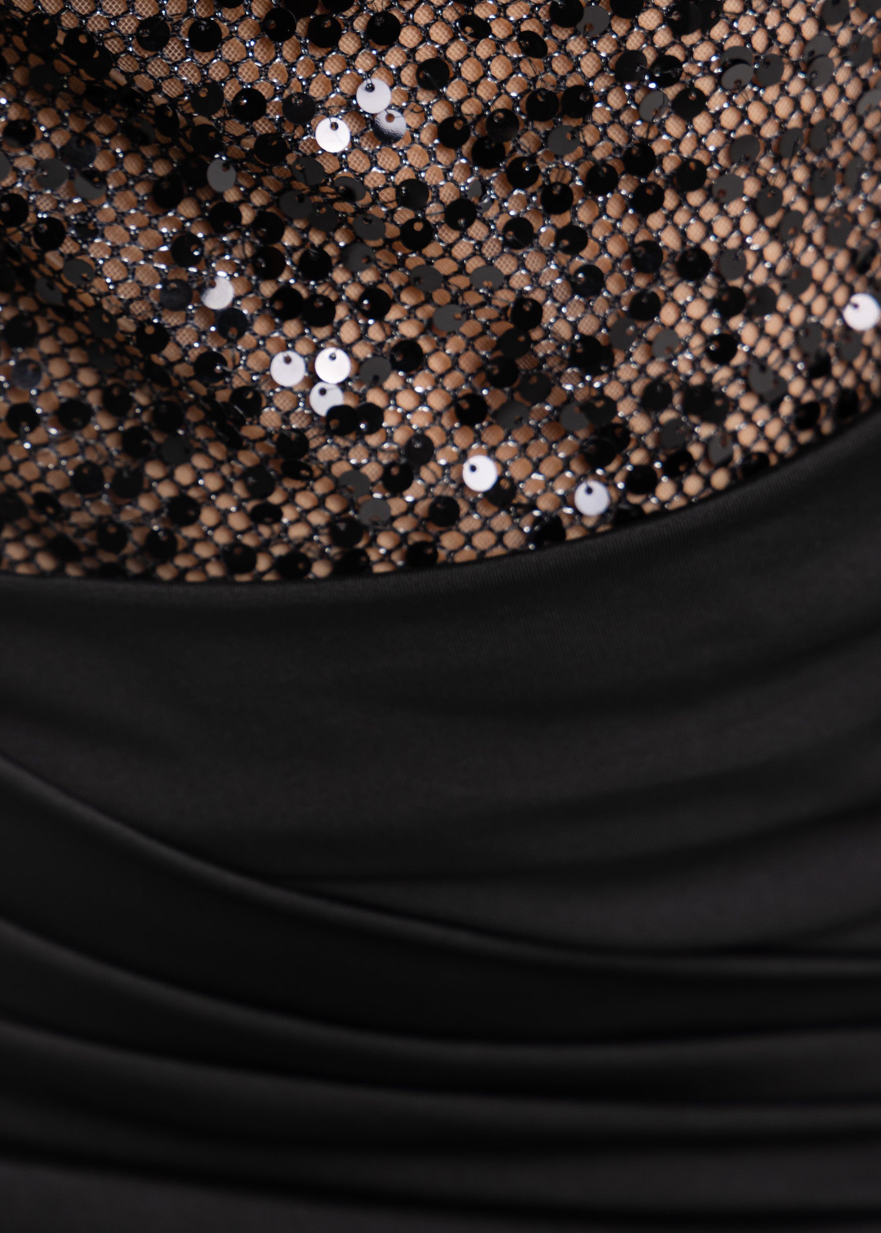 Never Guilty Sequin Mini Dress - Black ICYBOO