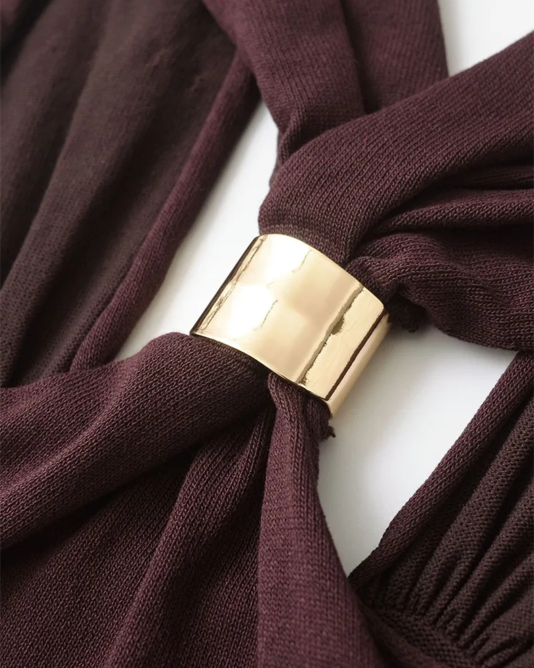 ARIA | Mocha Halter Top ICYBOO