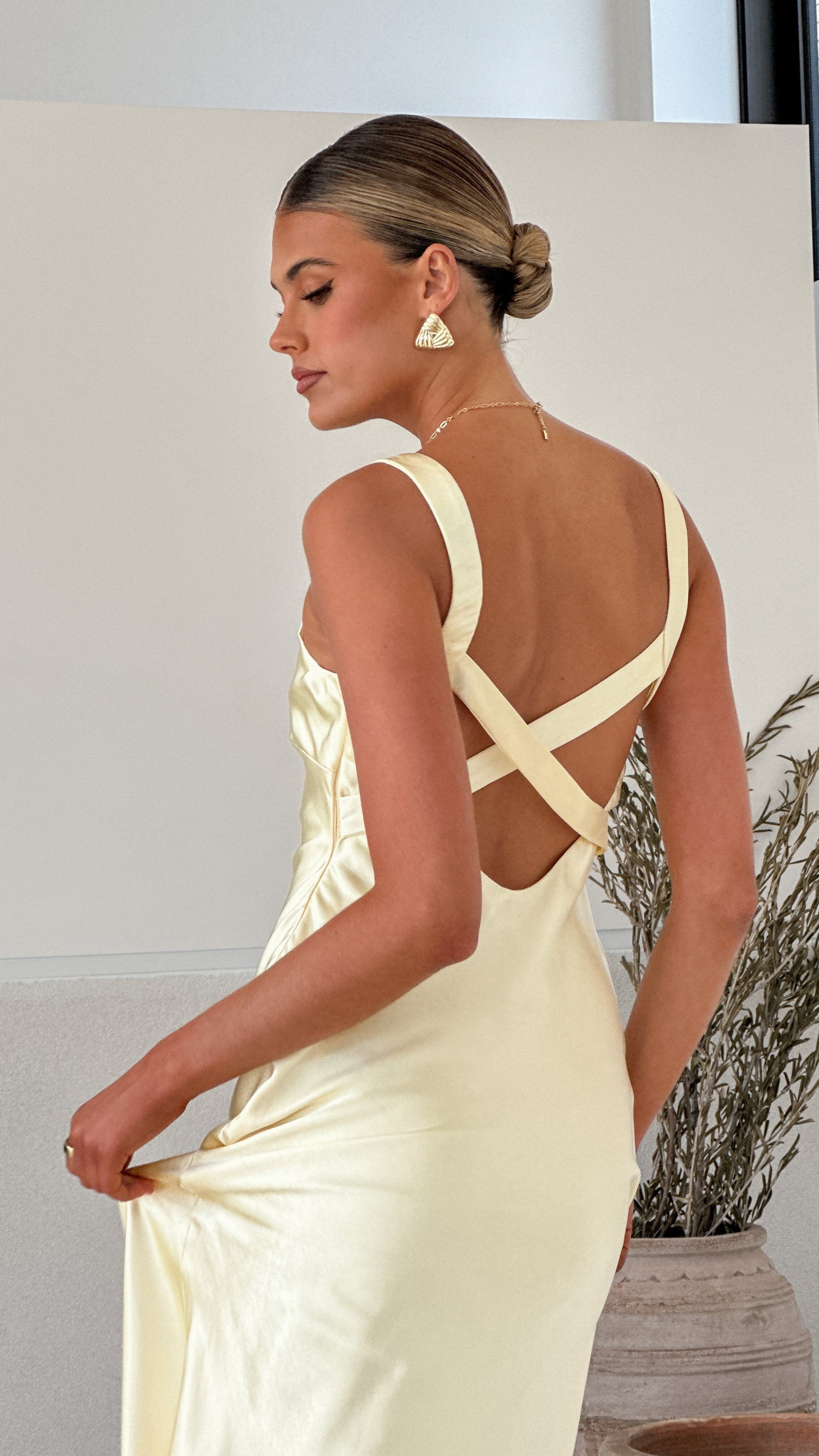 Yellow Andie Maxi Dress - ICYBOO