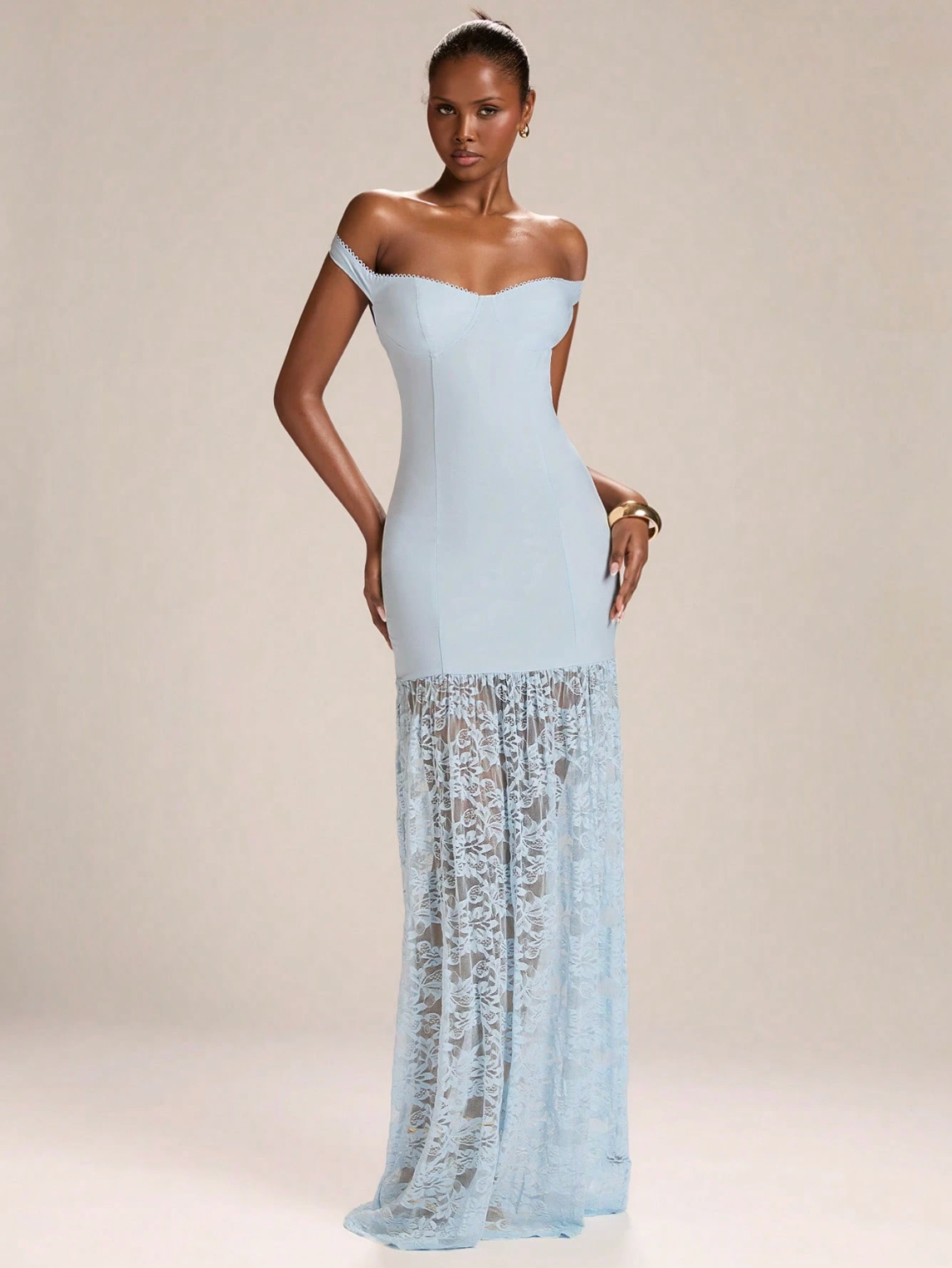Samie Lace Maxi Dress - ICYBOO