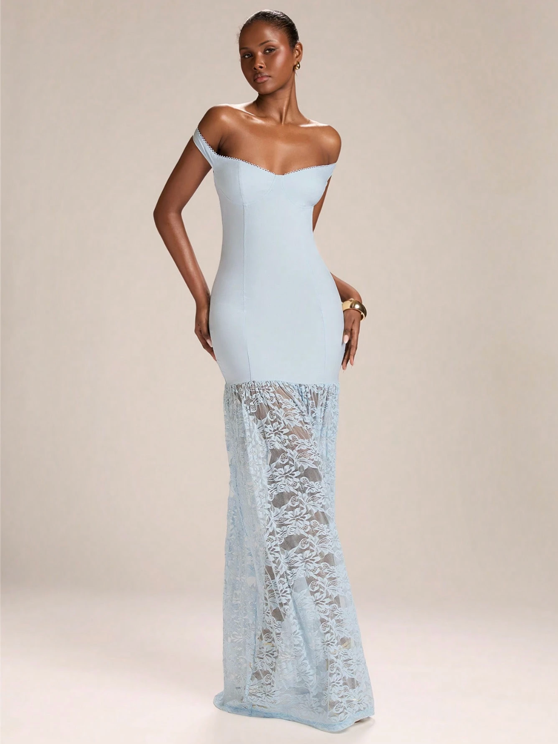 Samie Lace Maxi Dress - ICYBOO