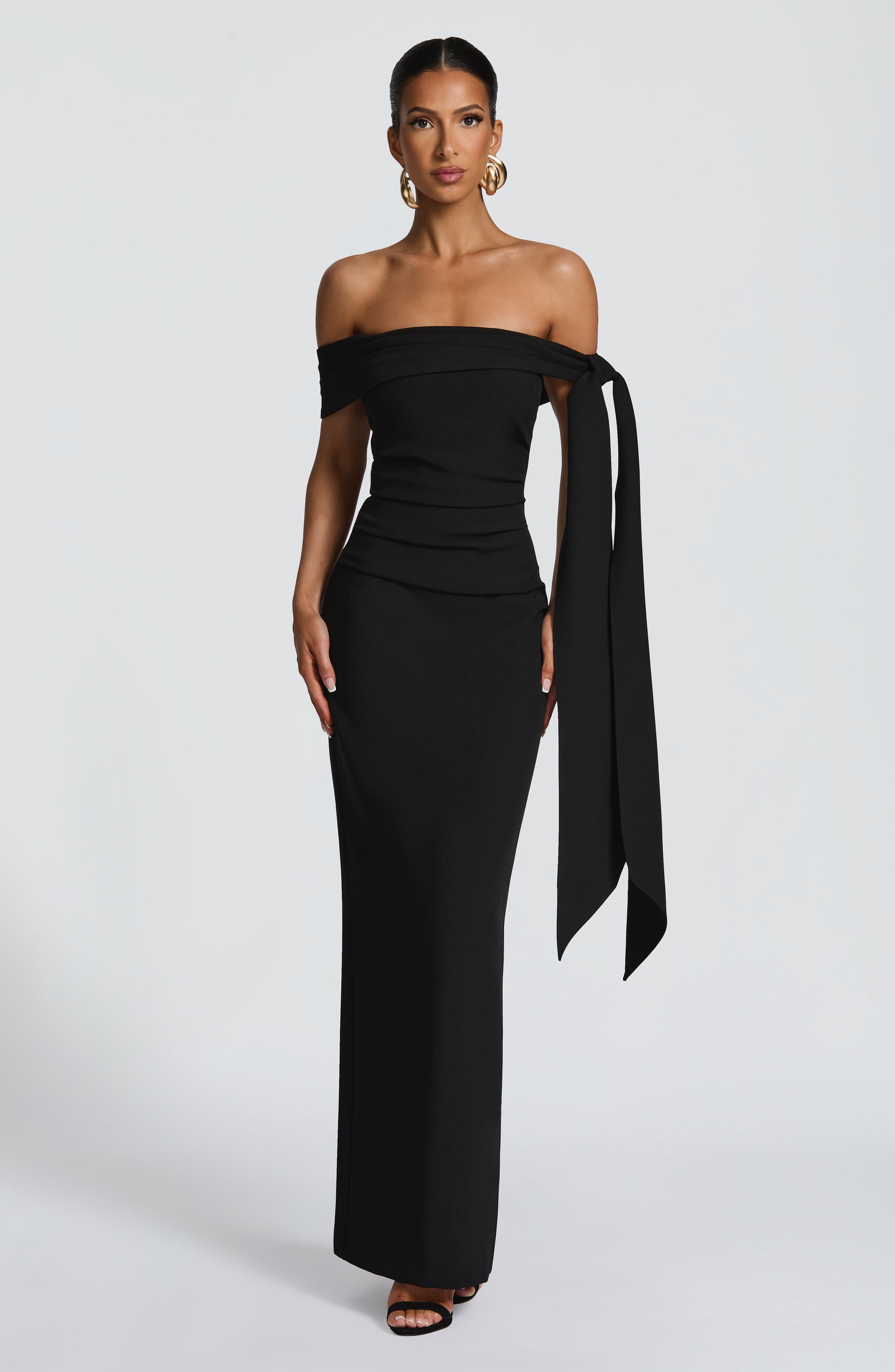 Addie Black Maxi Dress