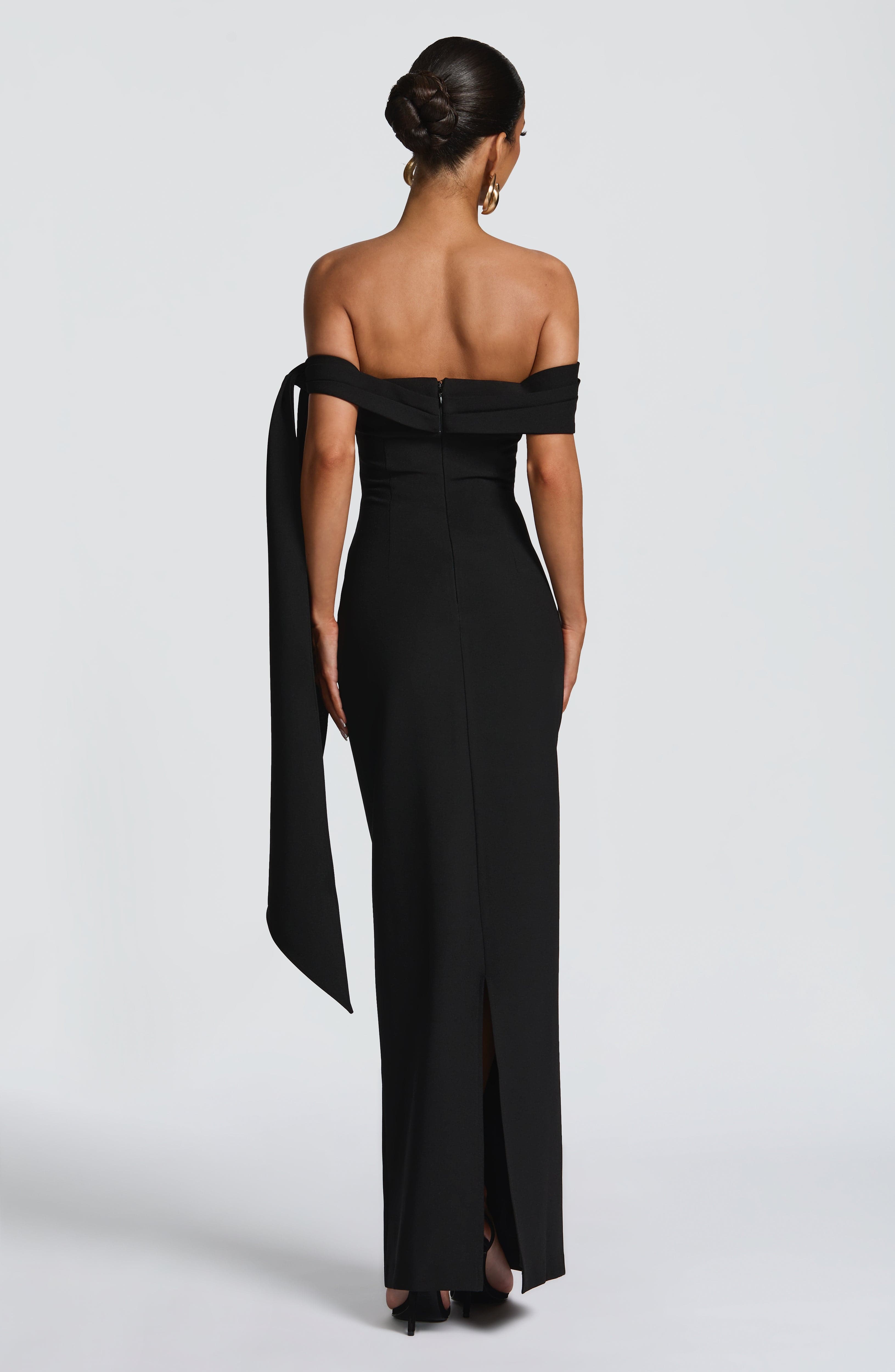 Addie Black Maxi Dress