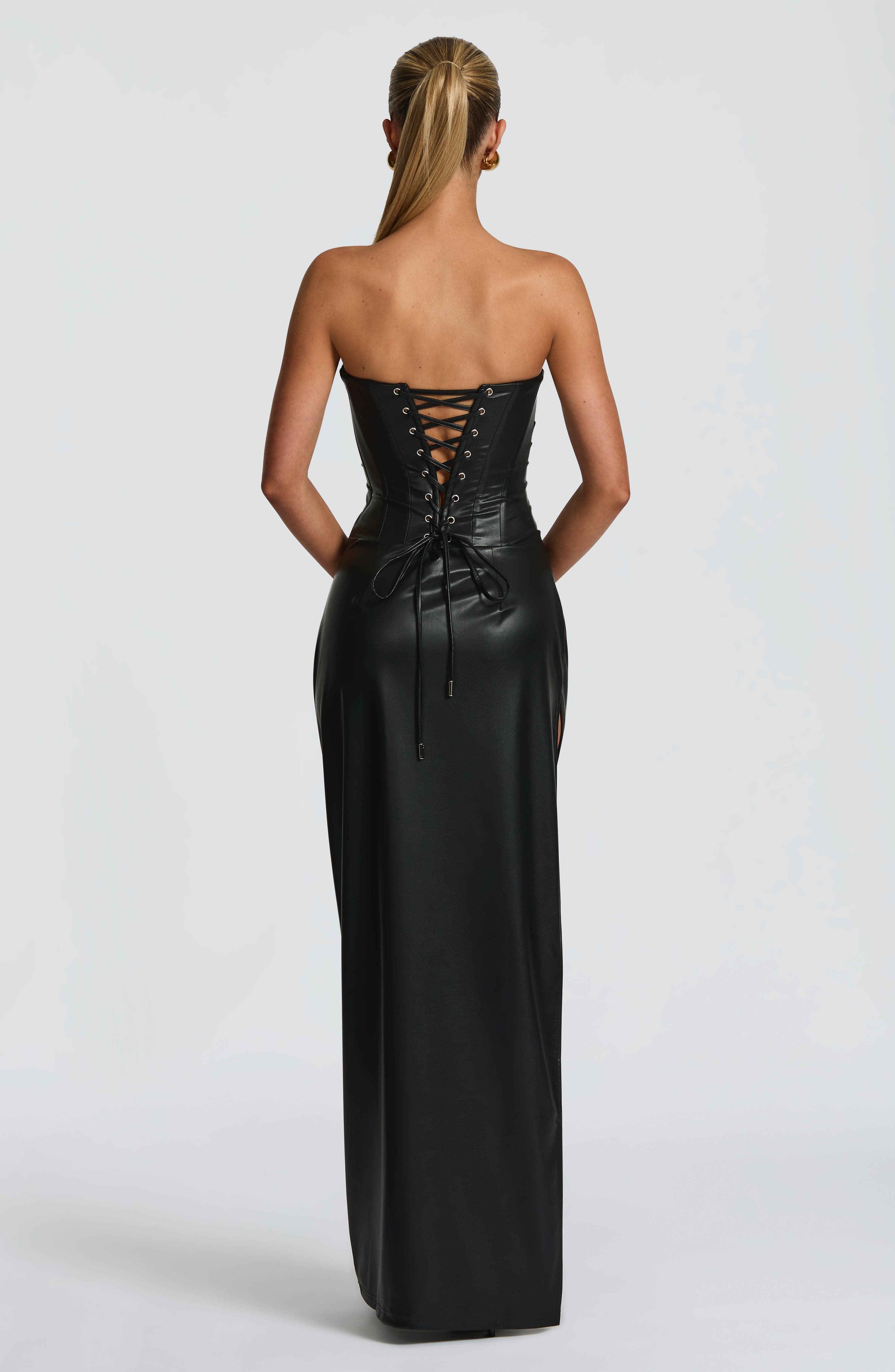 Black Alba Maxi Dress