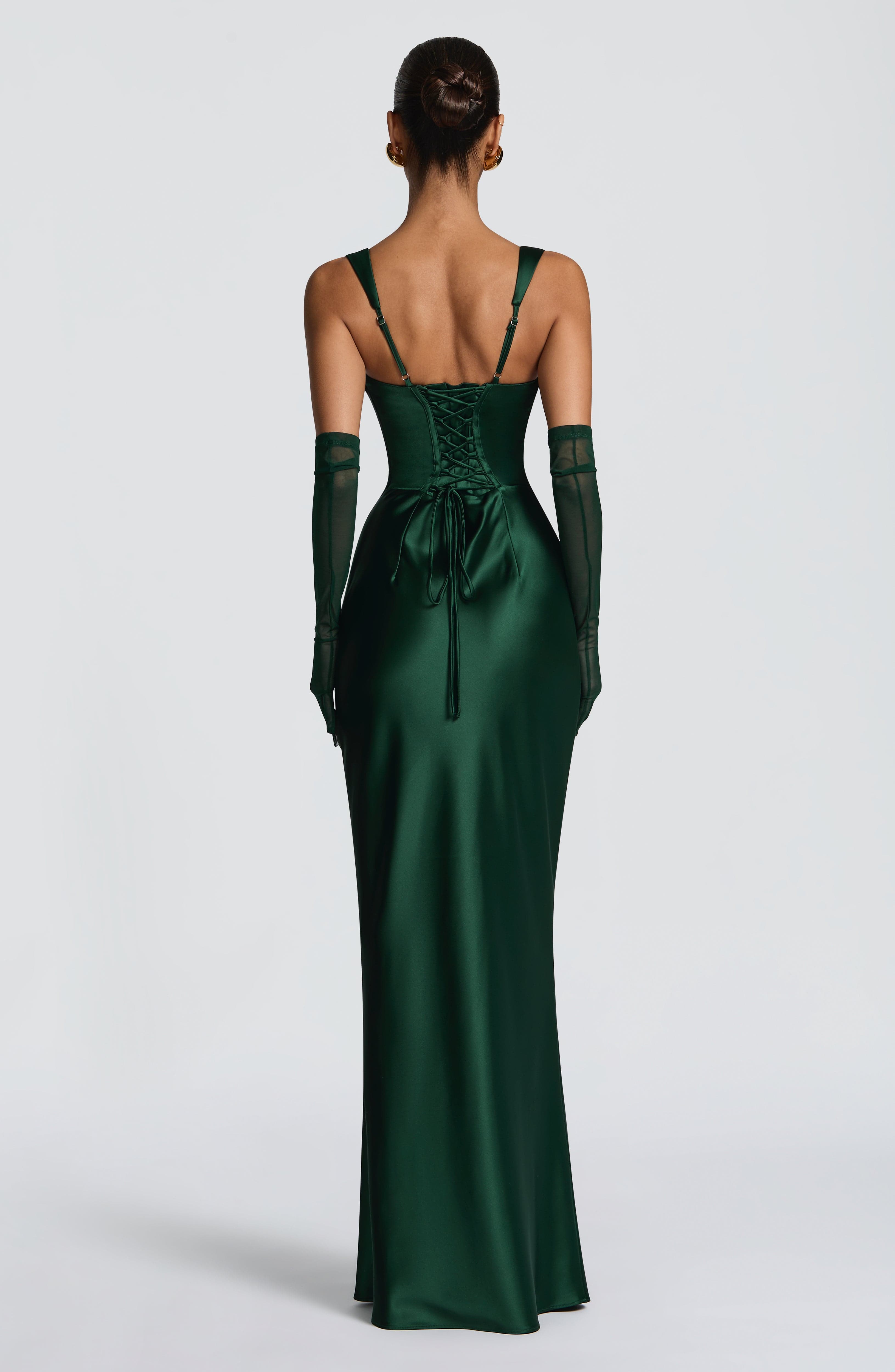 Emerald Calanthe Maxi Dress