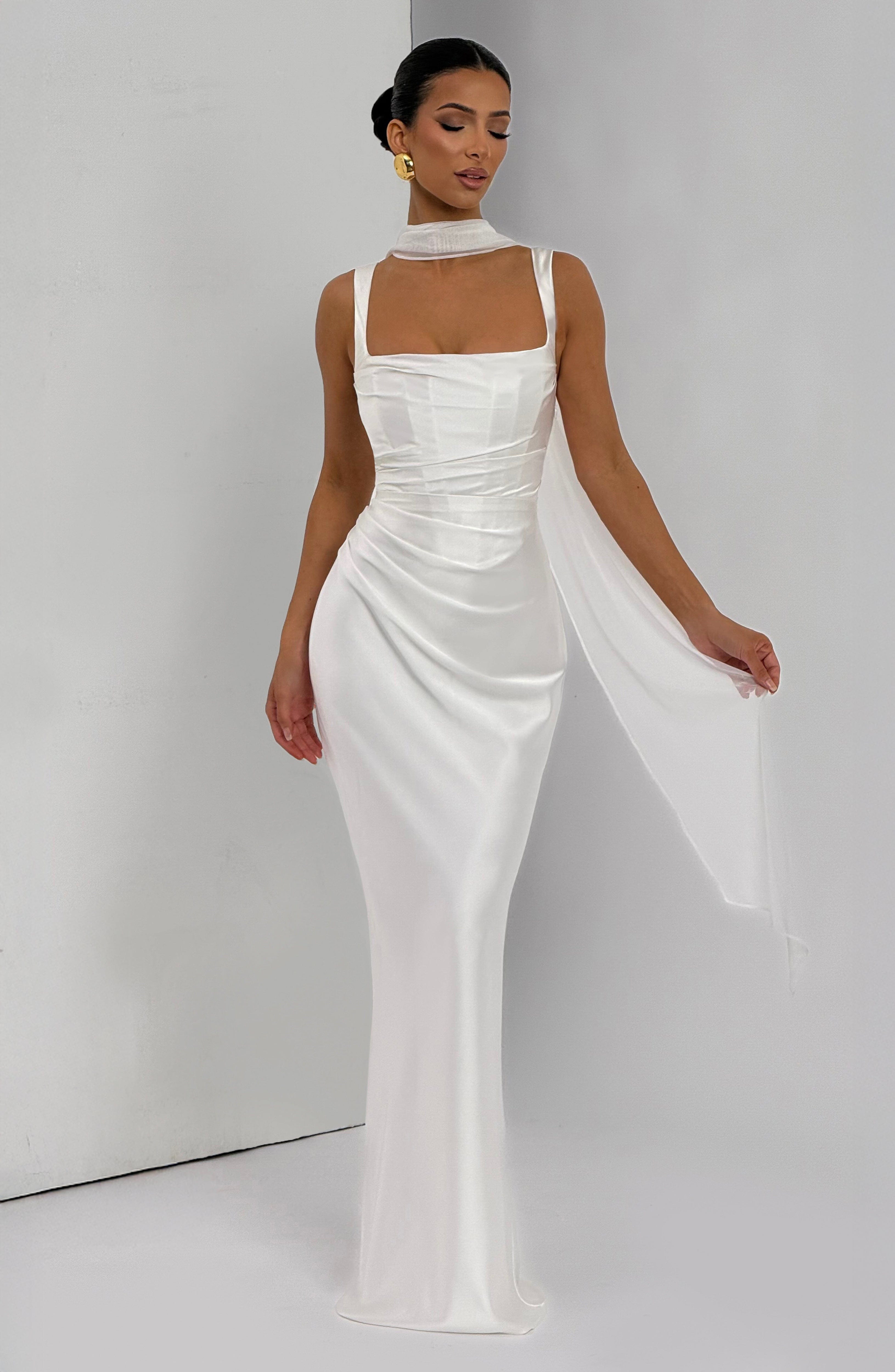 Ivory Calanthe Maxi Dress