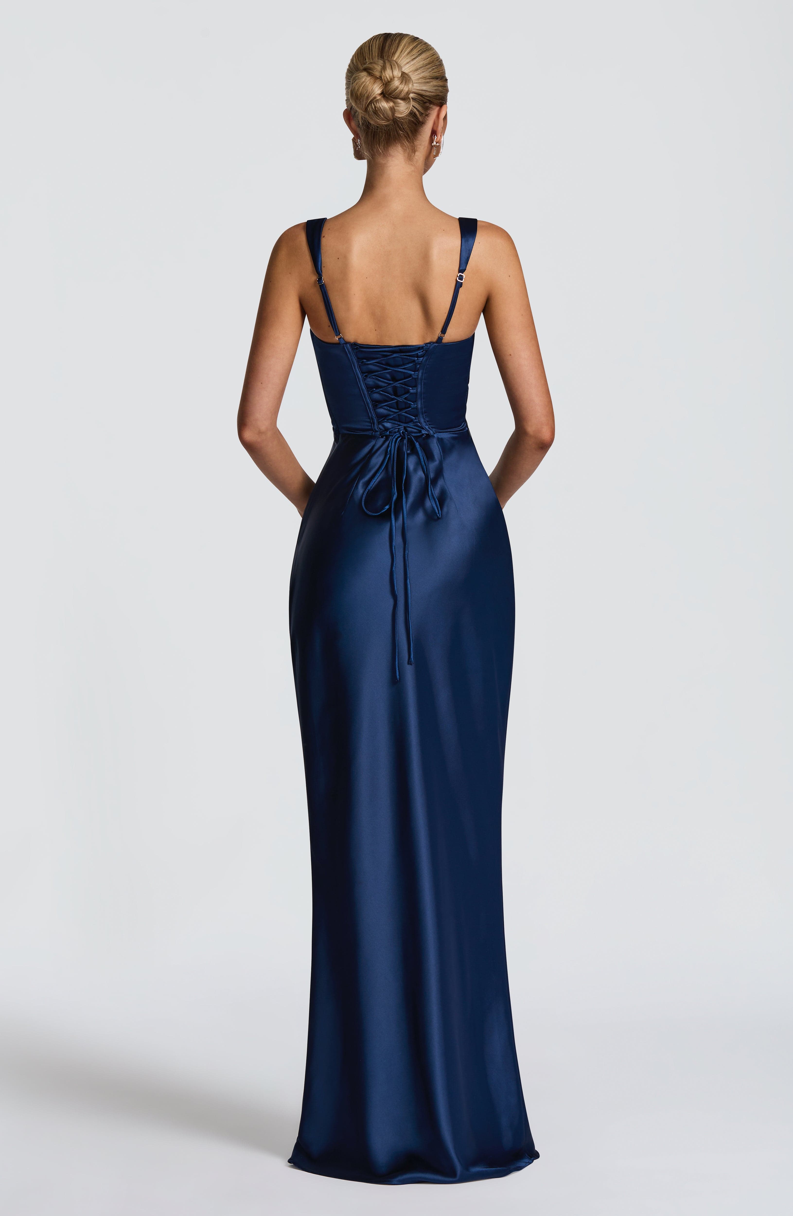 Navy Calanthe Maxi Dress