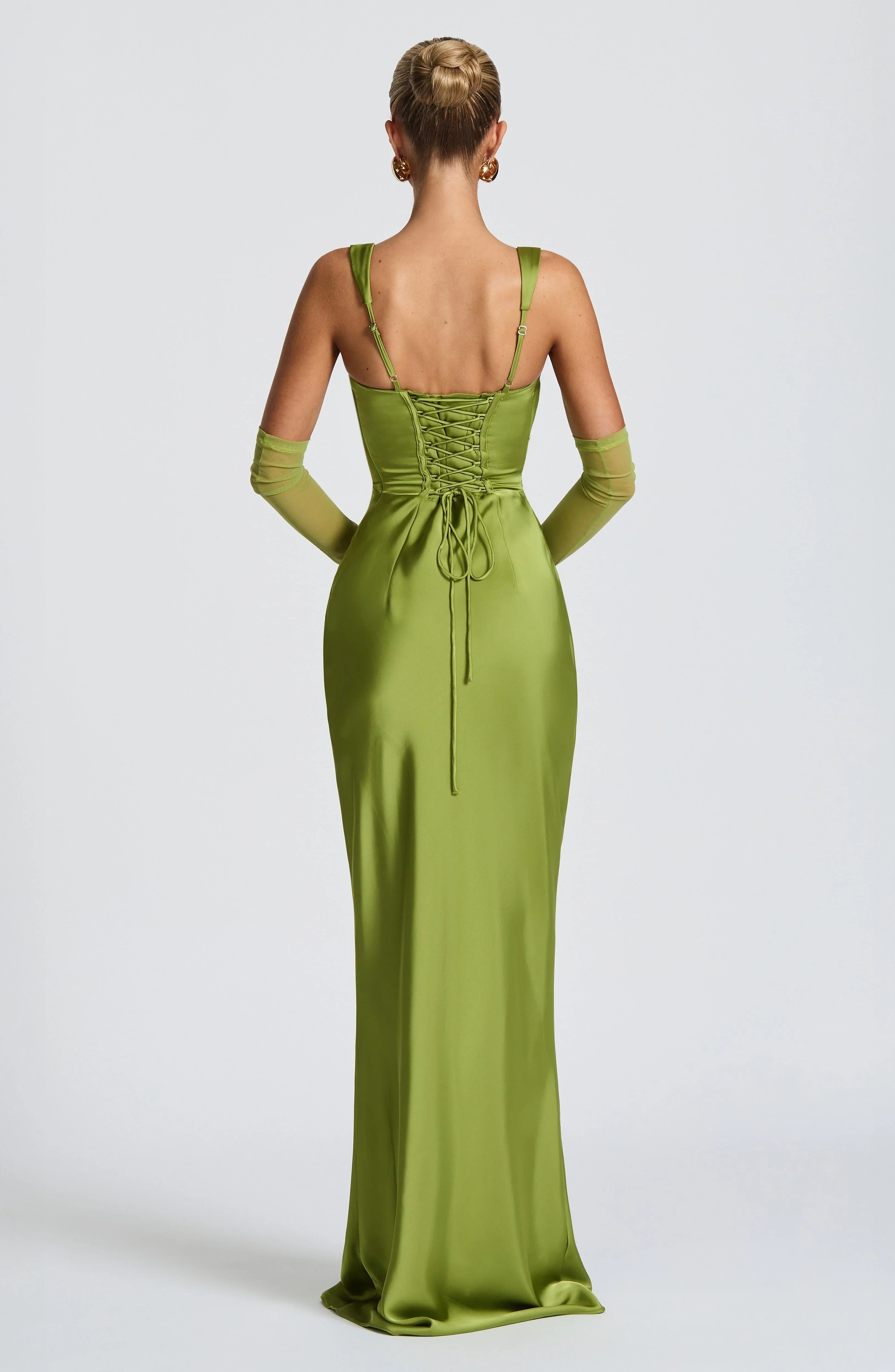 Olive Calanthe Maxi Dress