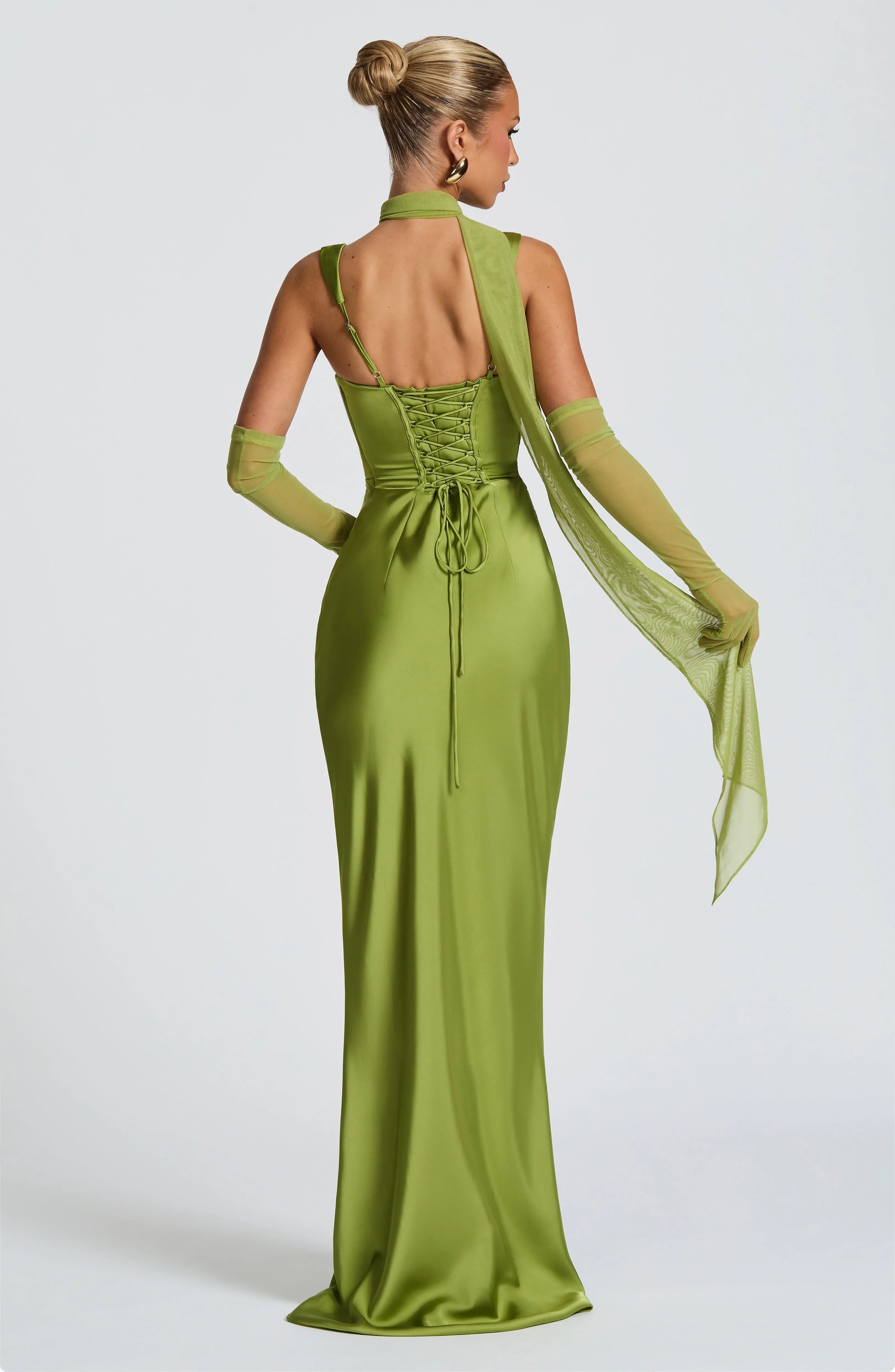 Olive Calanthe Maxi Dress