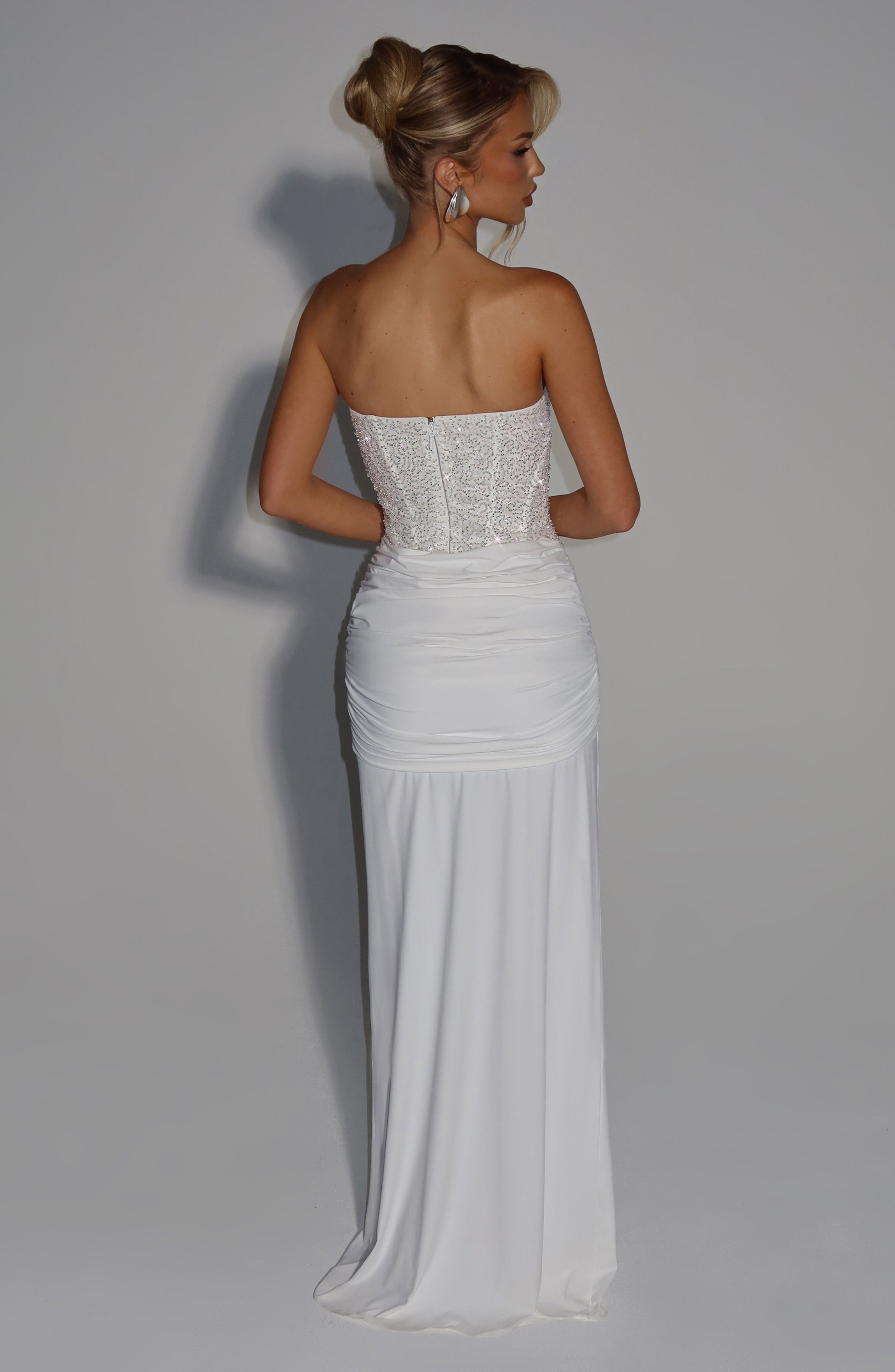 Ivory Carina Maxi Dress