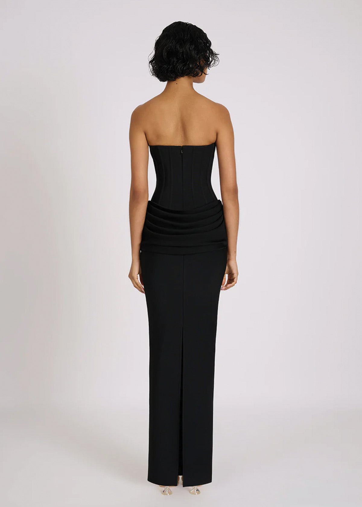 Black Hilda Evening Dress ICYBOO