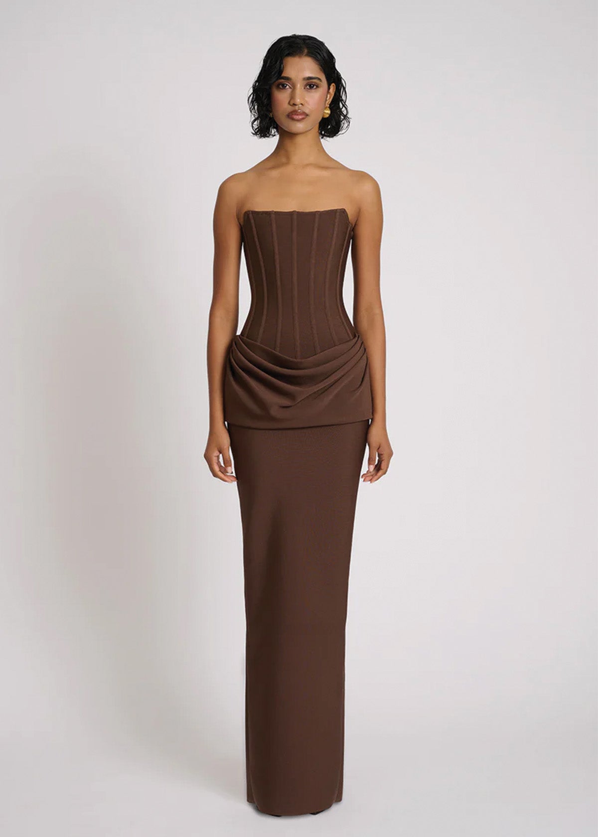 Chocolate Hilda Gown ICYBOO