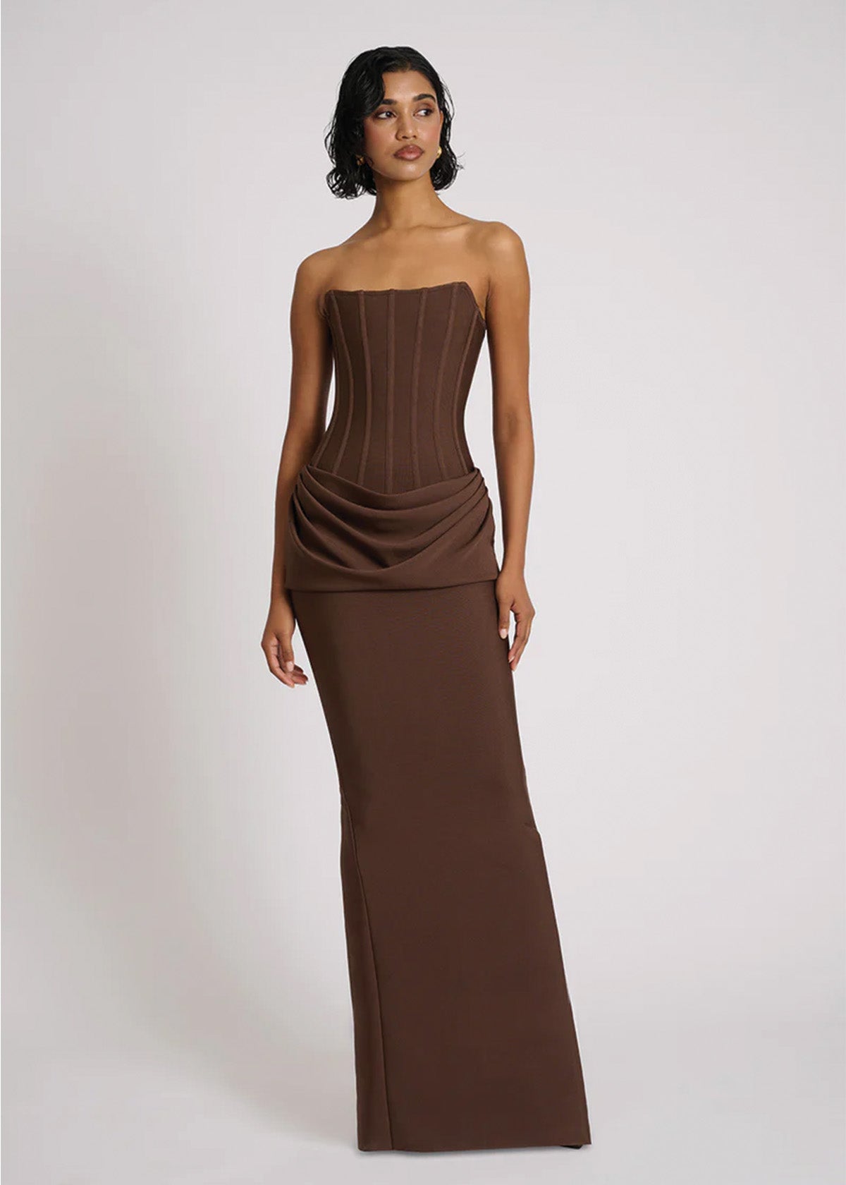 Chocolate Hilda Gown ICYBOO