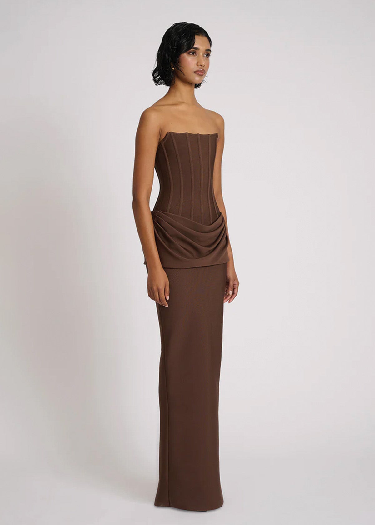 Chocolate Hilda Gown ICYBOO