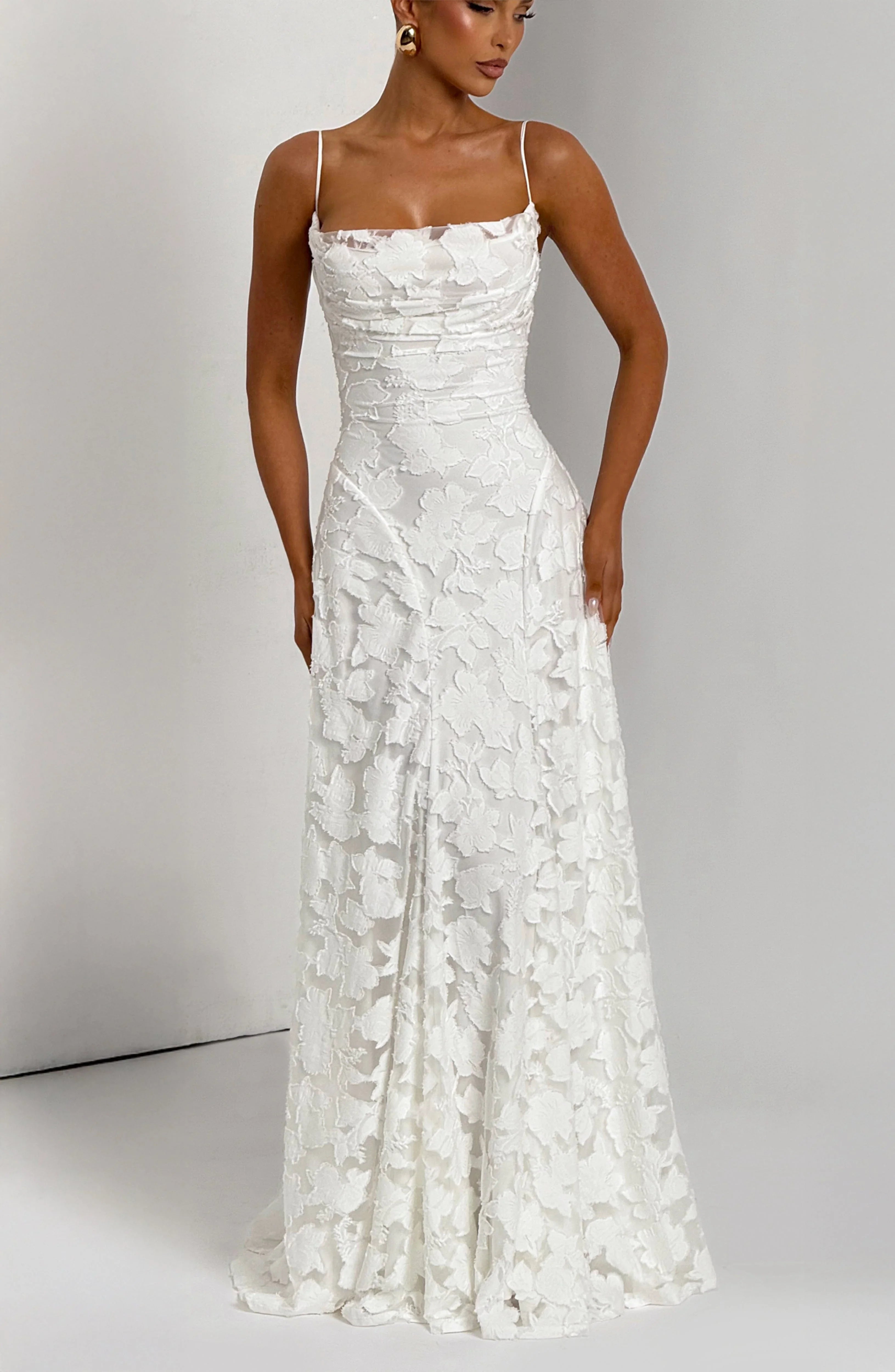 Ivory Francis Maxi Dress