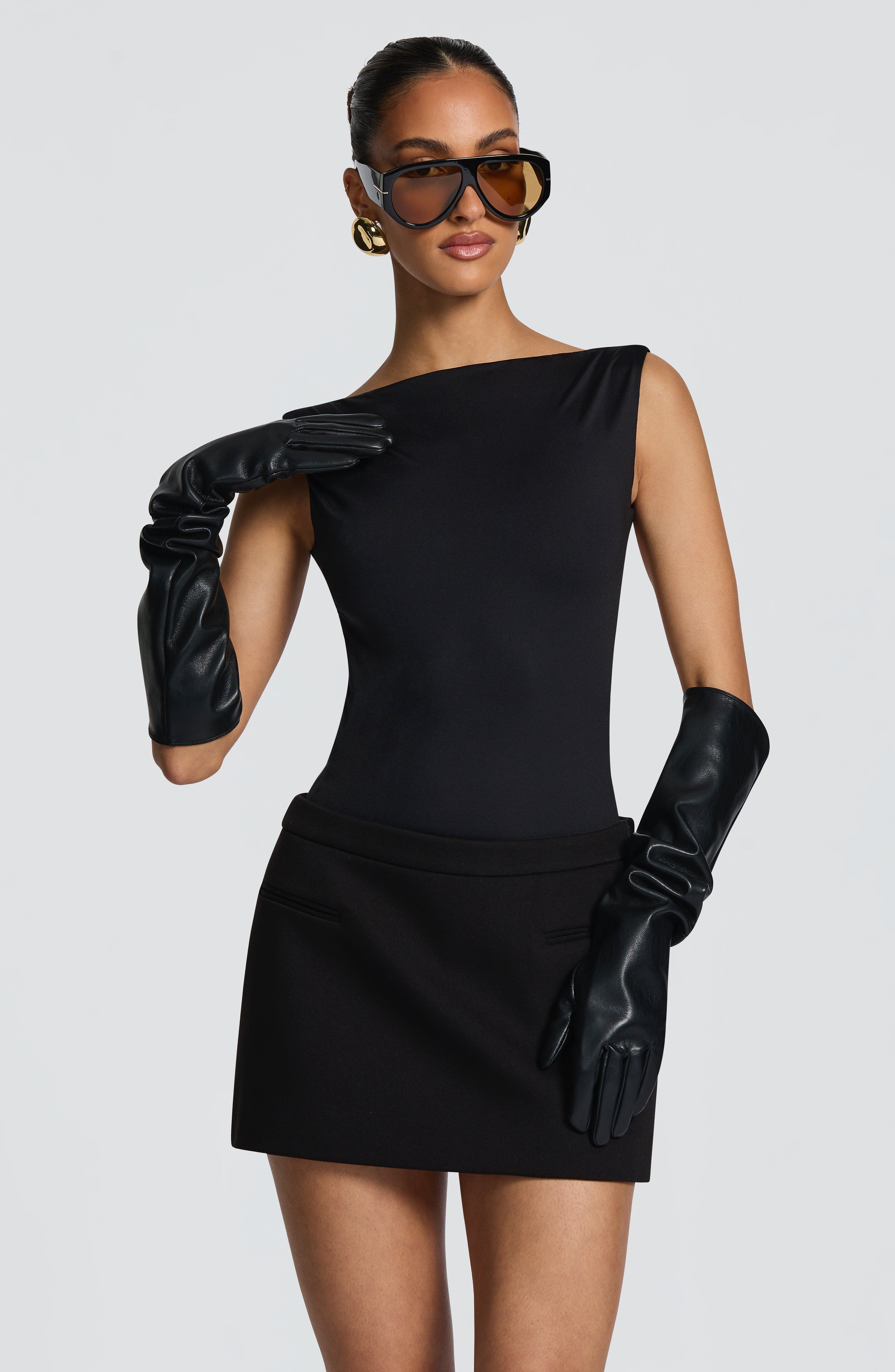 Frankie Black Gloves