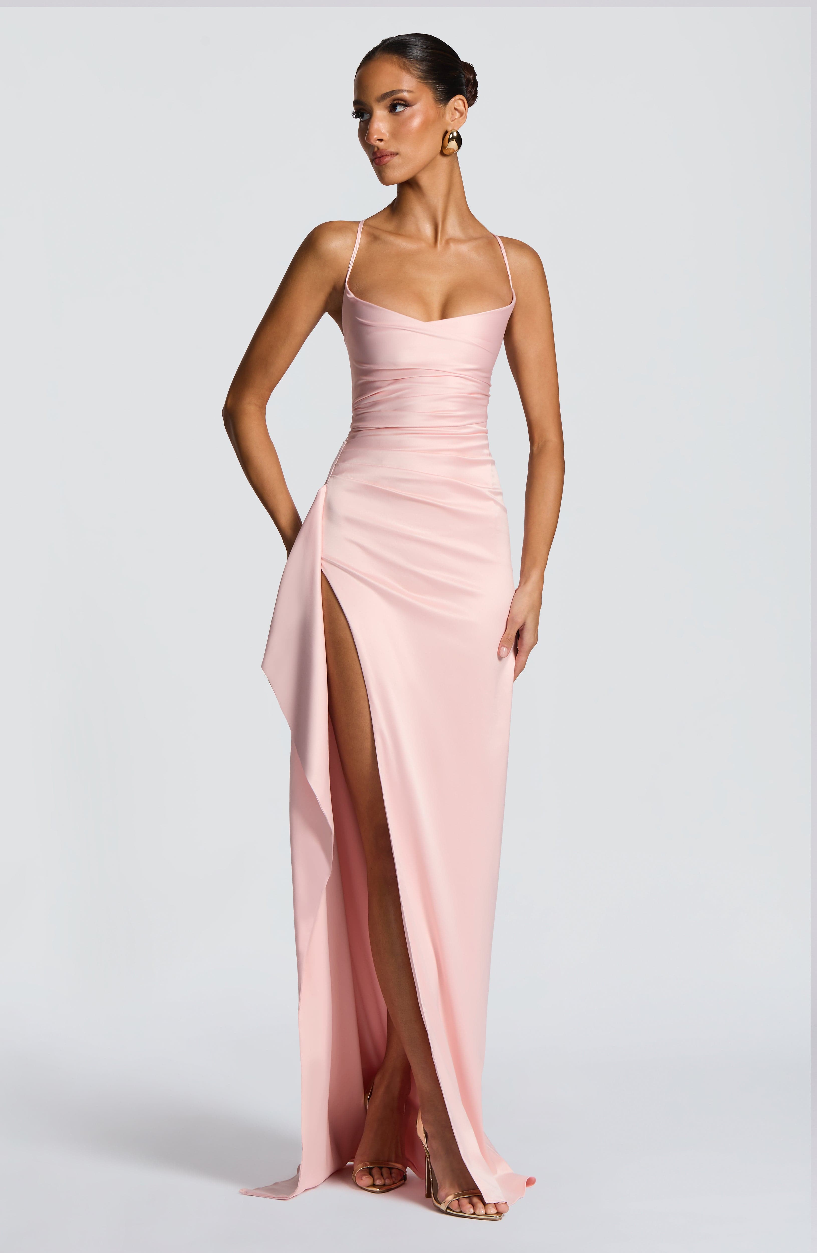 Helen Blush Maxi Dress