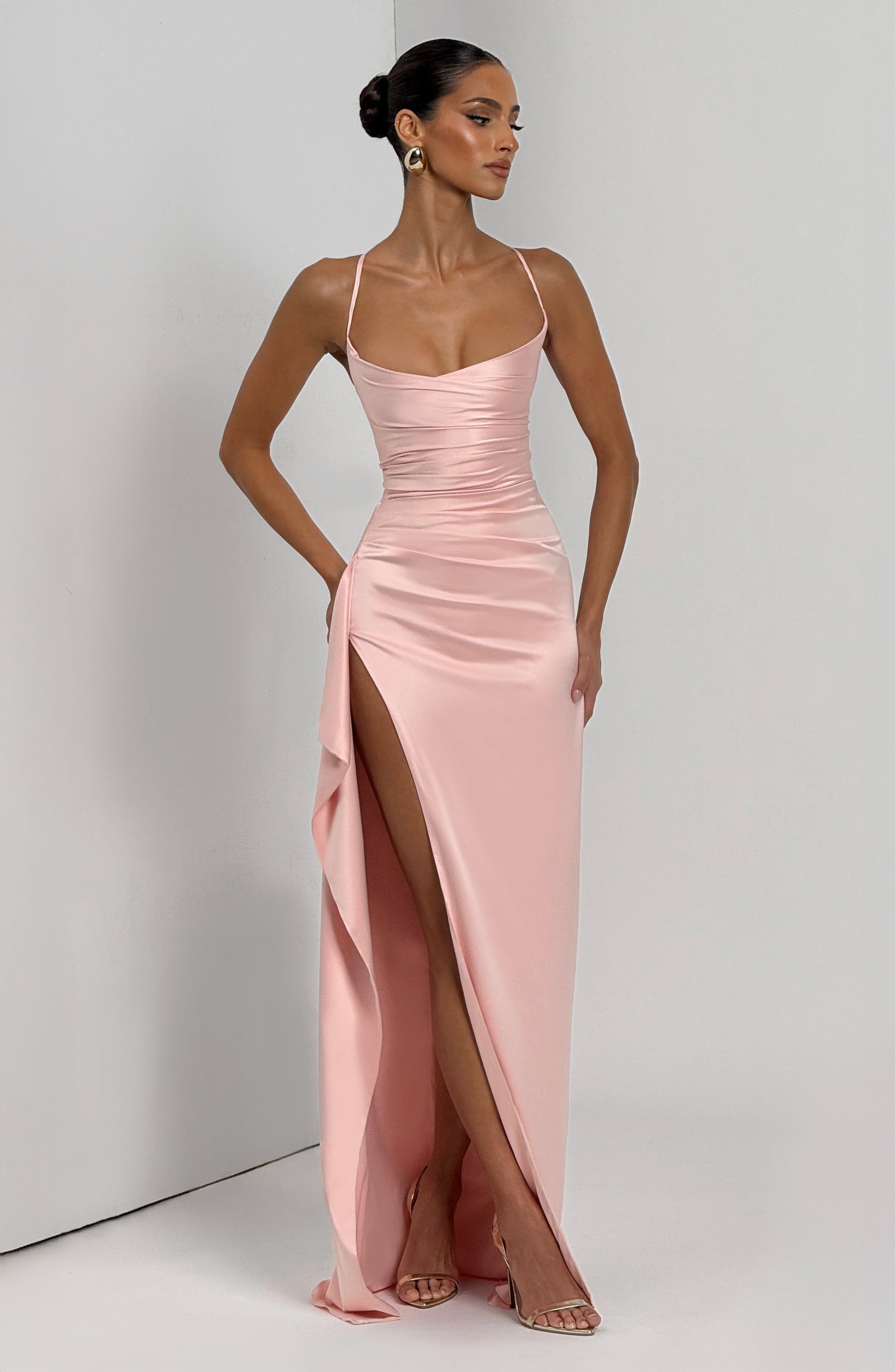 Helen Blush Maxi Dress