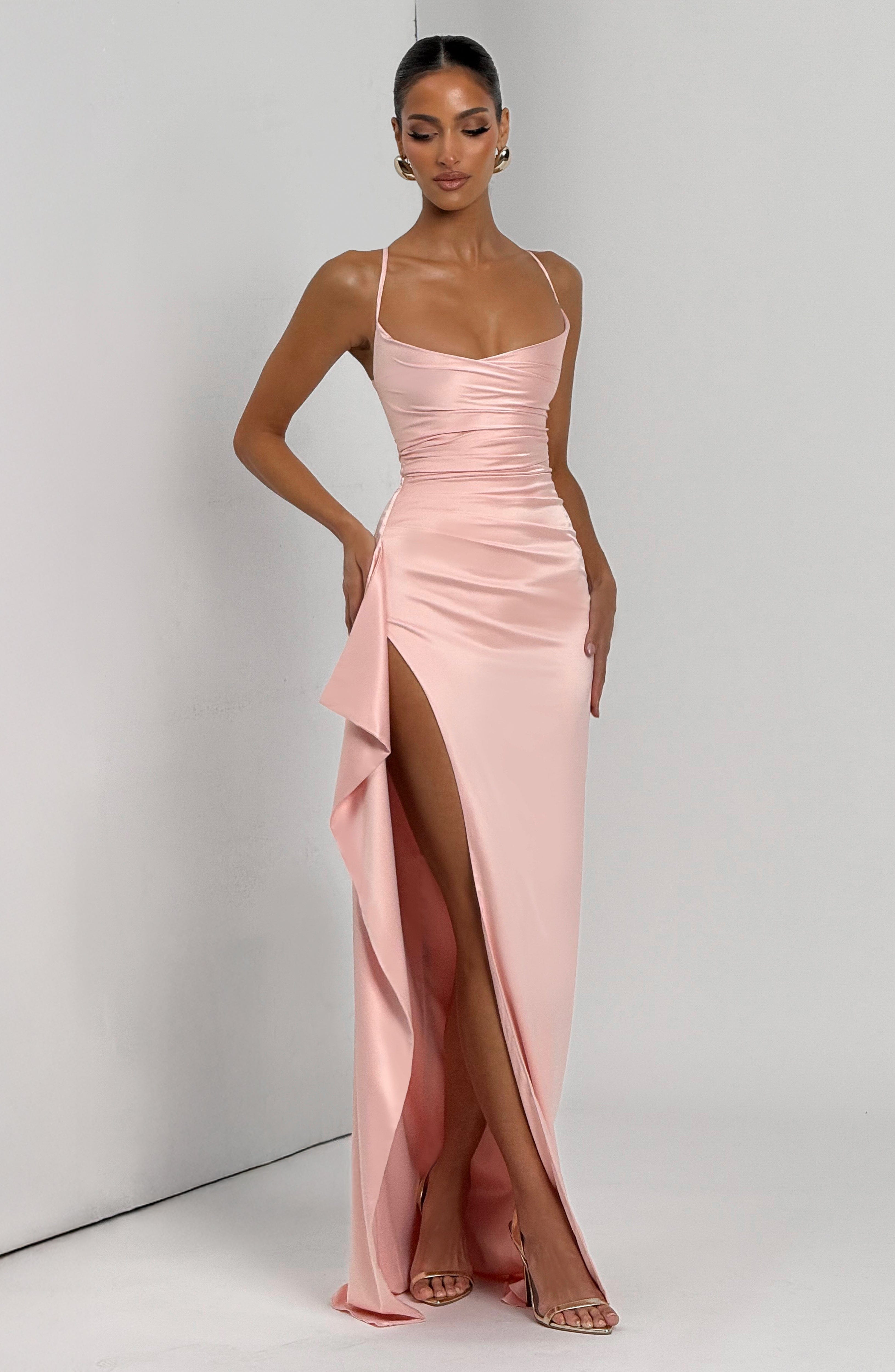 Helen Blush Maxi Dress