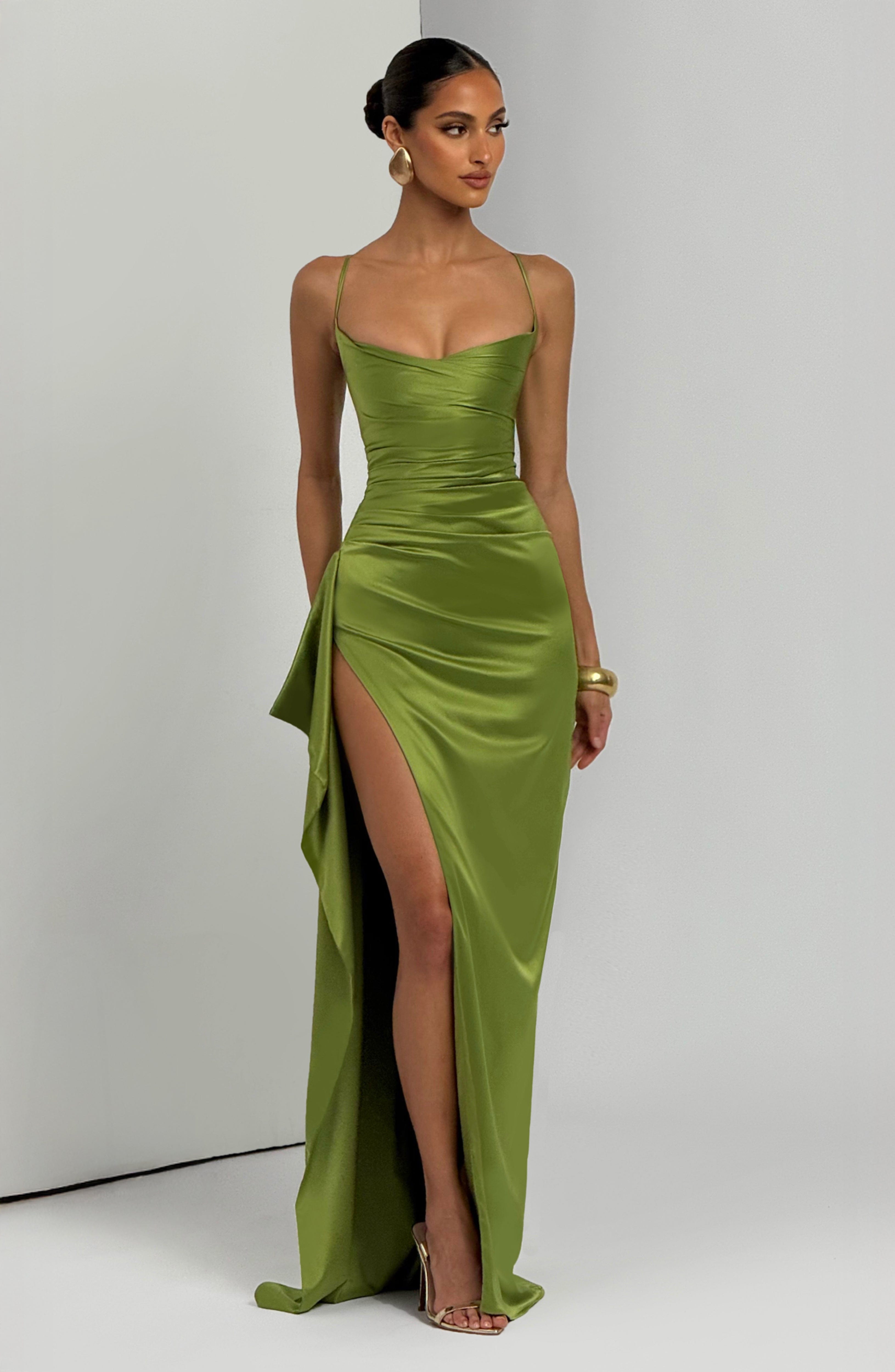 Olive Helen Maxi Dress
