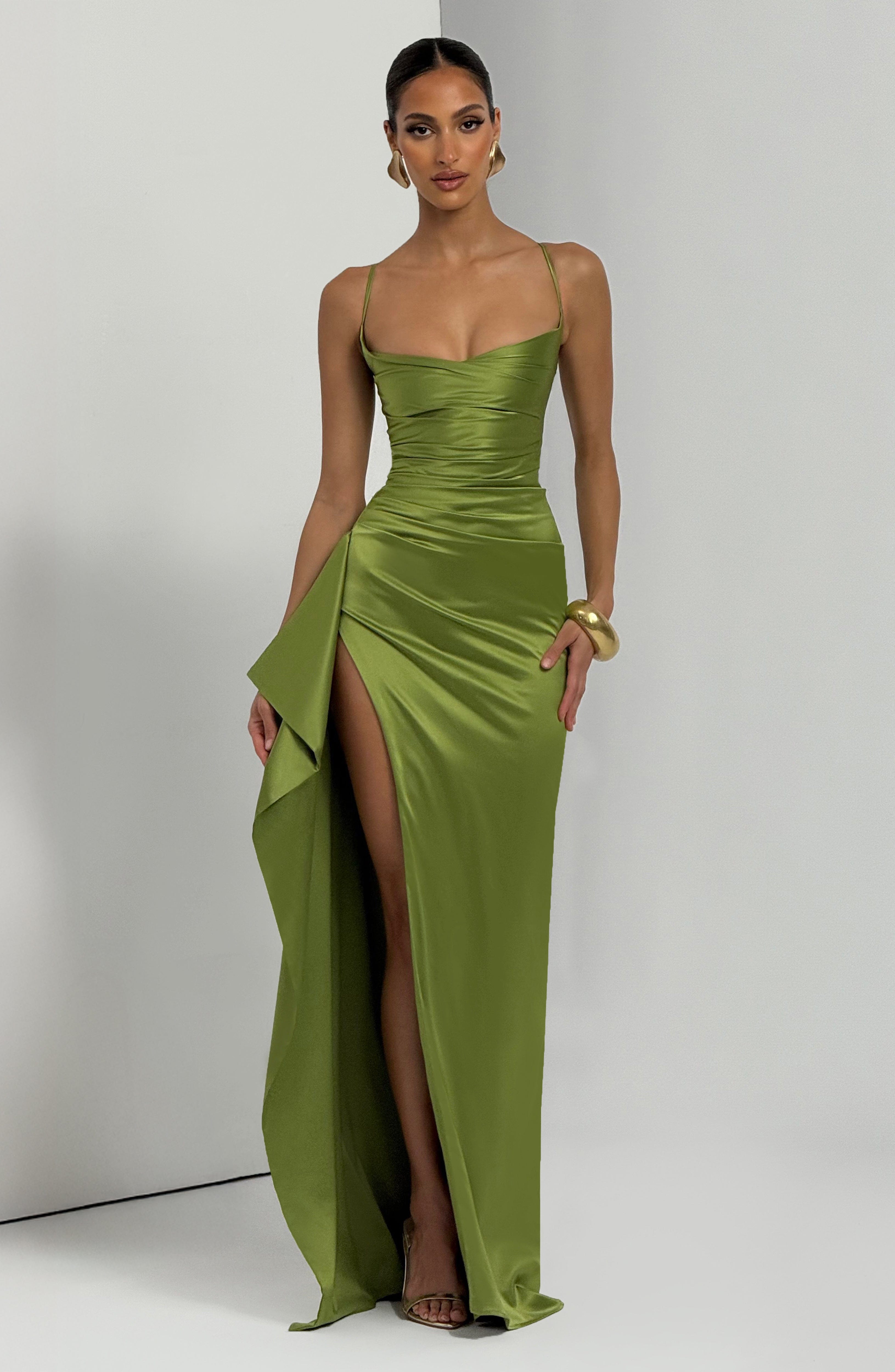 Olive Helen Maxi Dress
