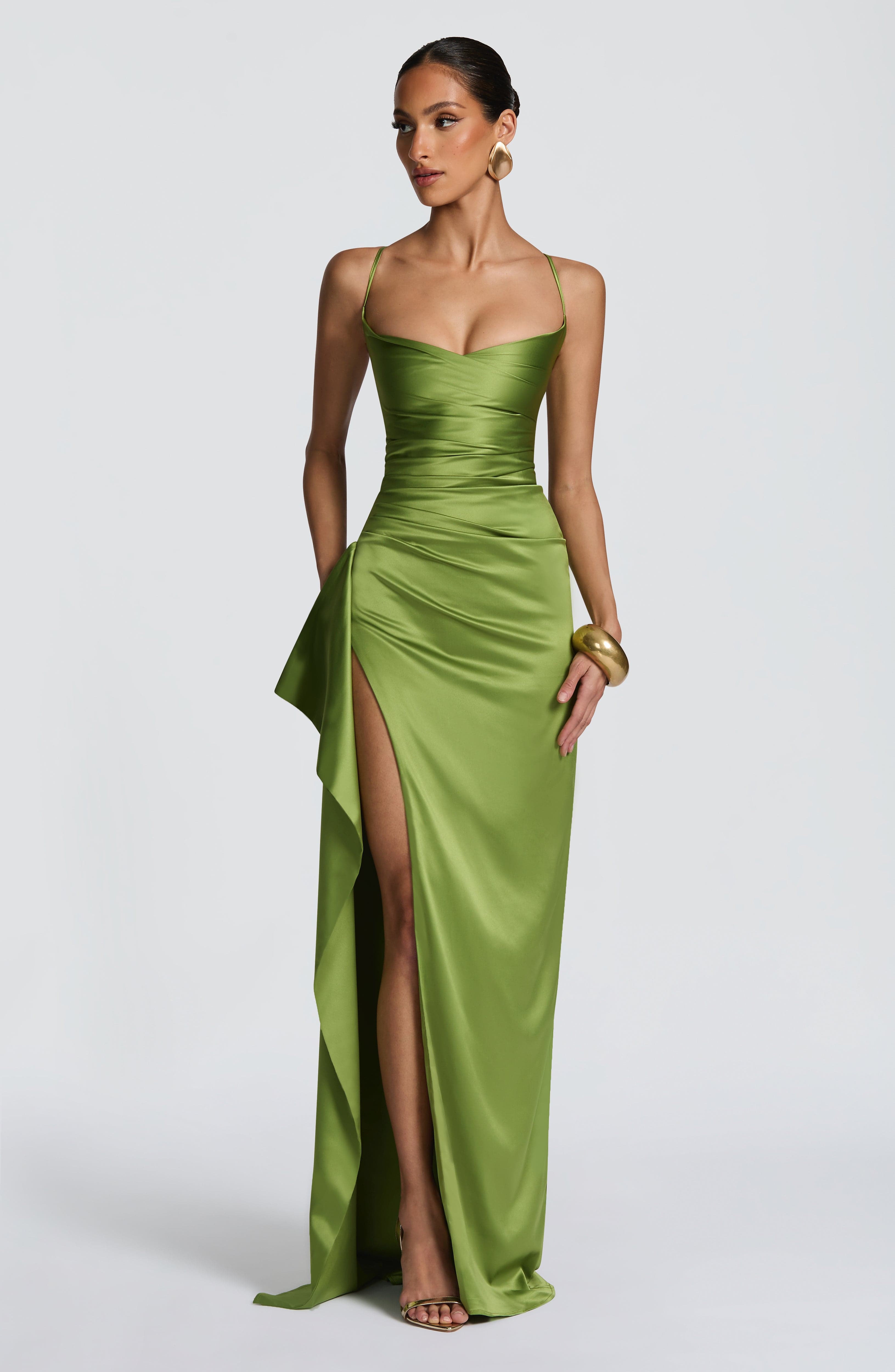 Olive Helen Maxi Dress