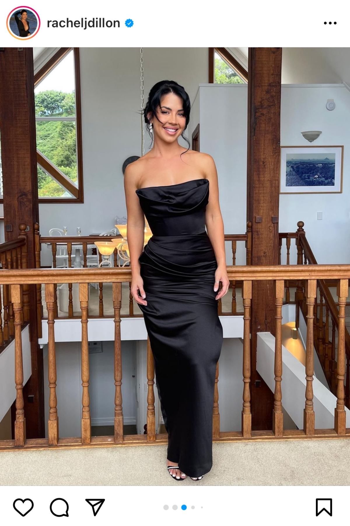 Adrienne Corset Maxi in Black ICYBOO