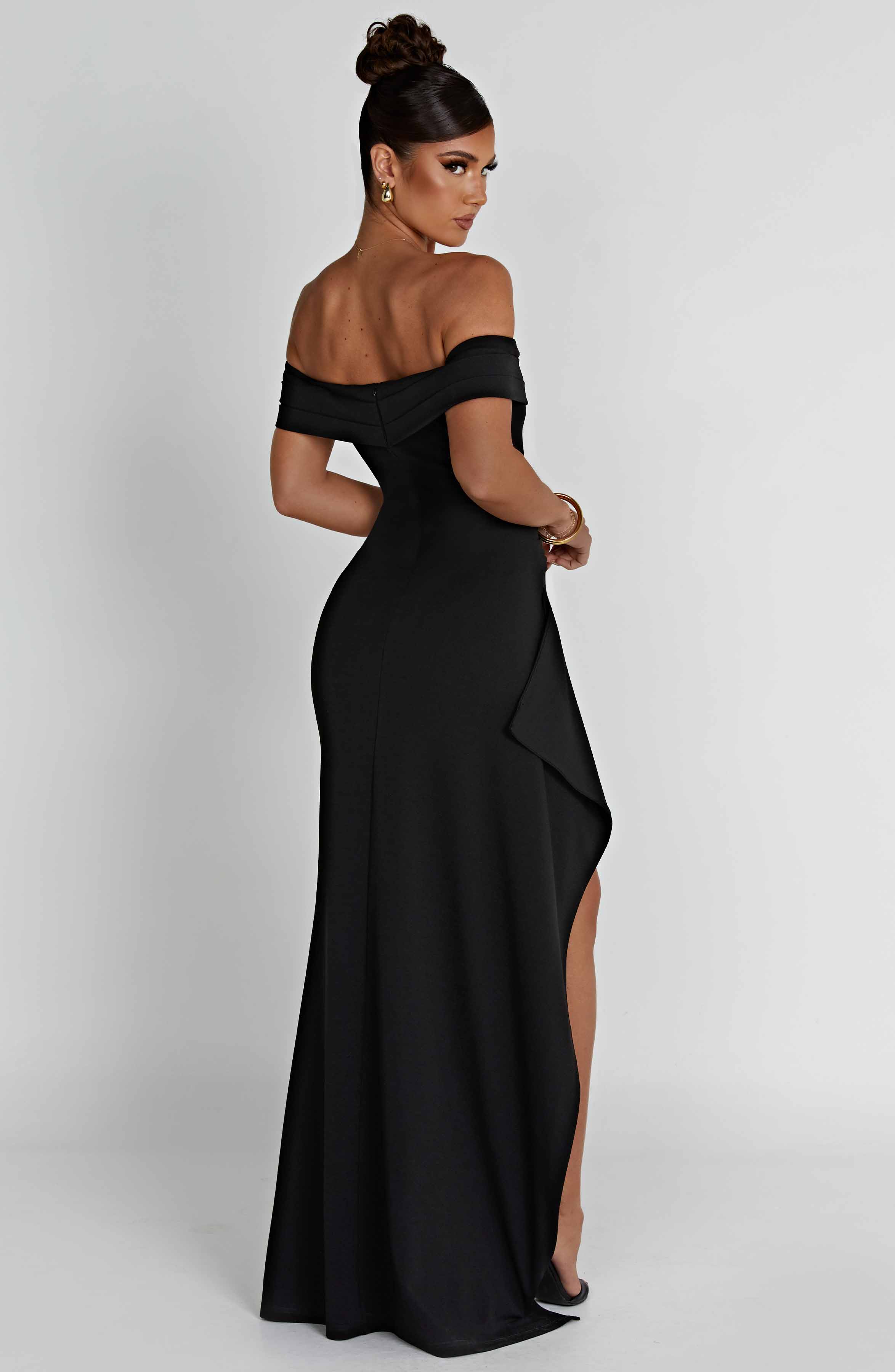 Joyce Black Maxi Dress