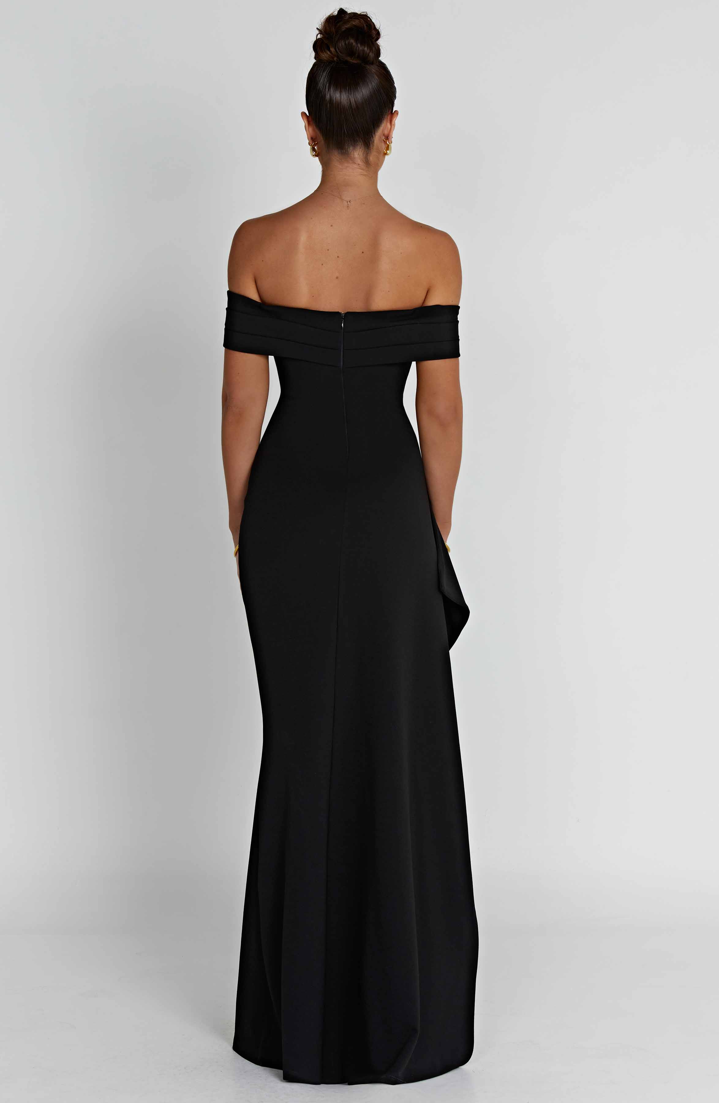 Joyce Black Maxi Dress