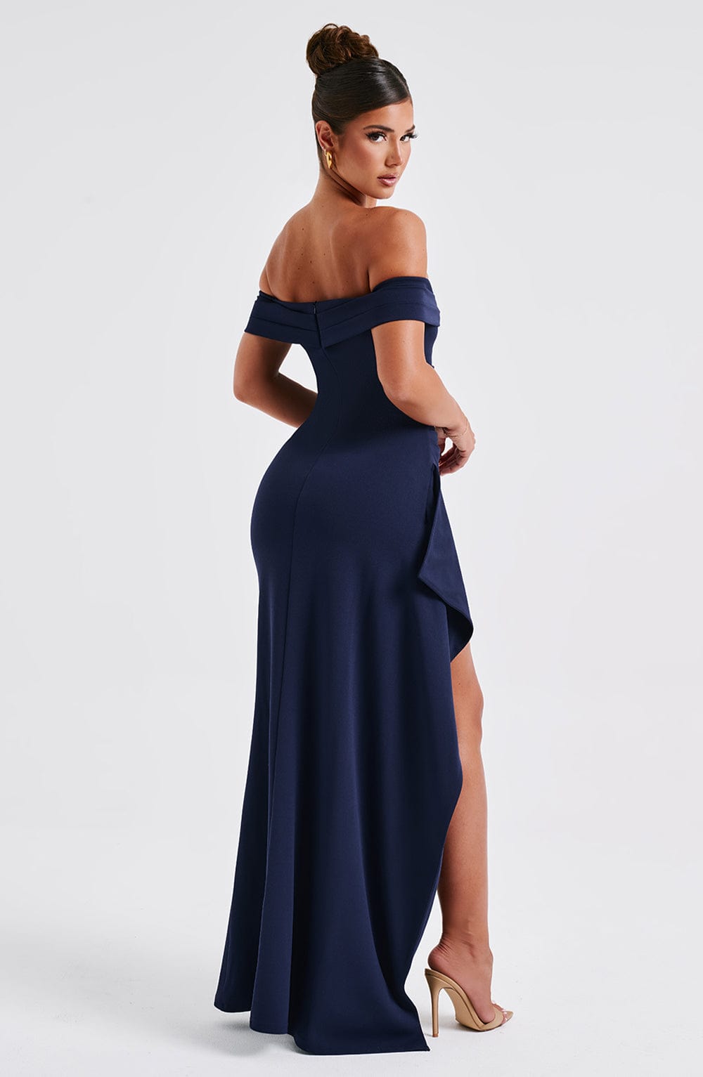 Joyce Navy Maxi Dress