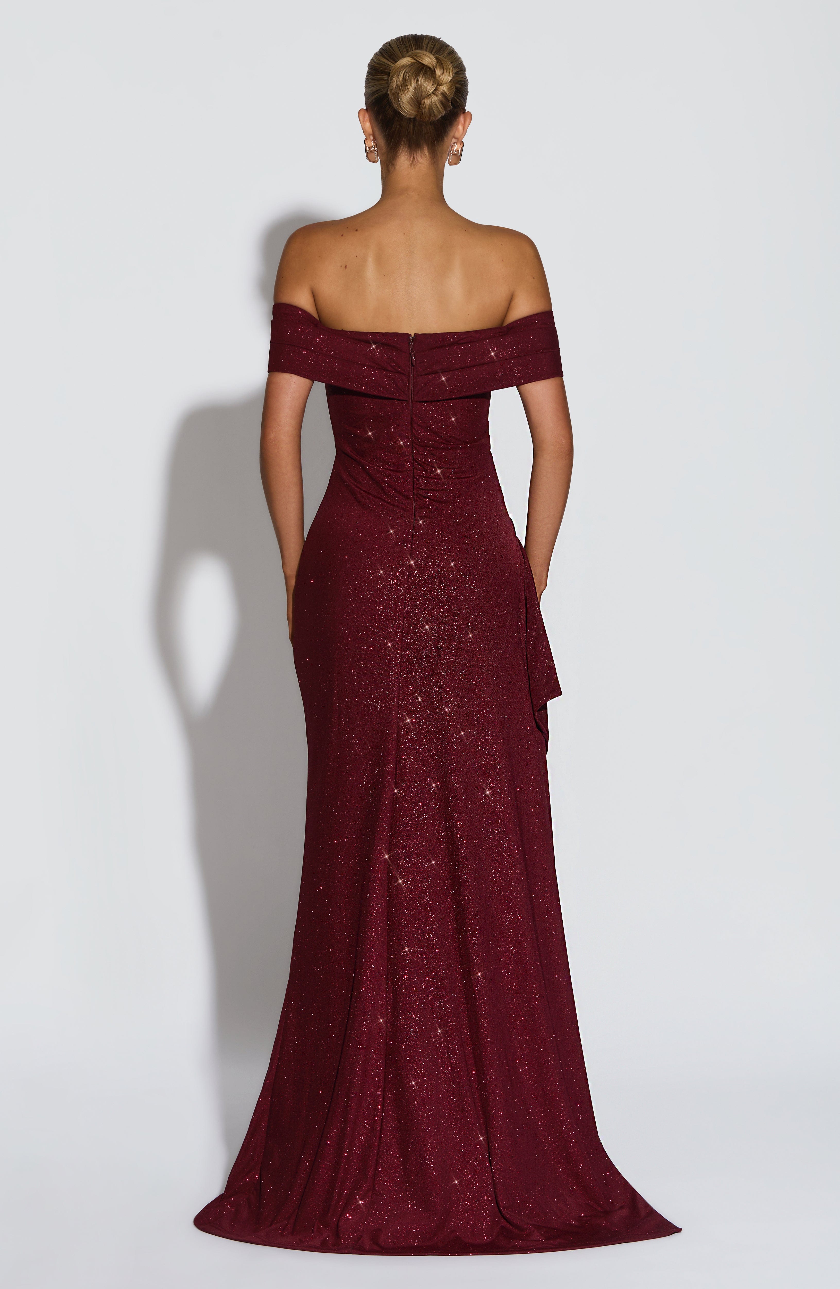 Joyce Sparkling Wine Maxi Dress