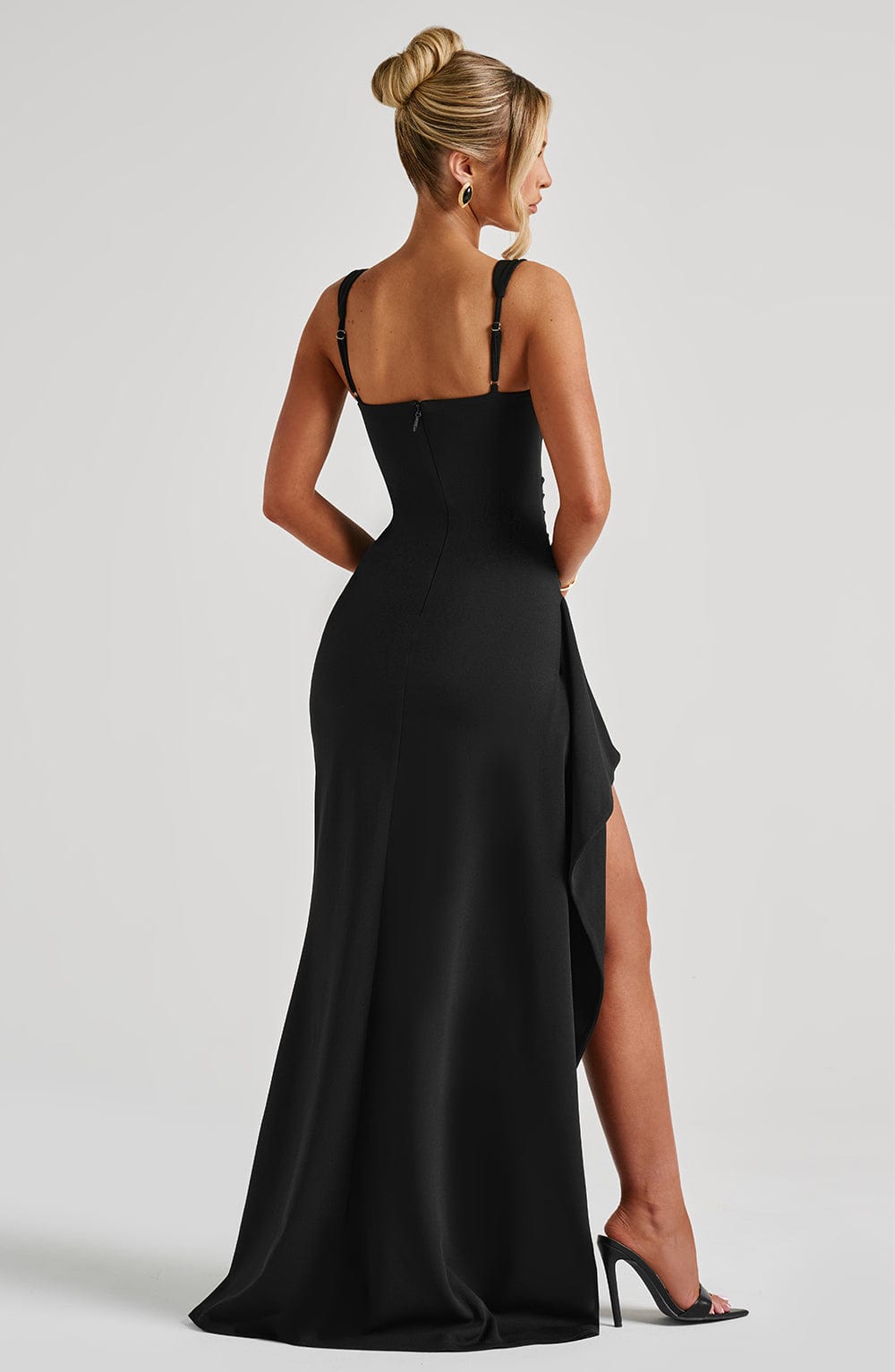 Black Katana Maxi Dress