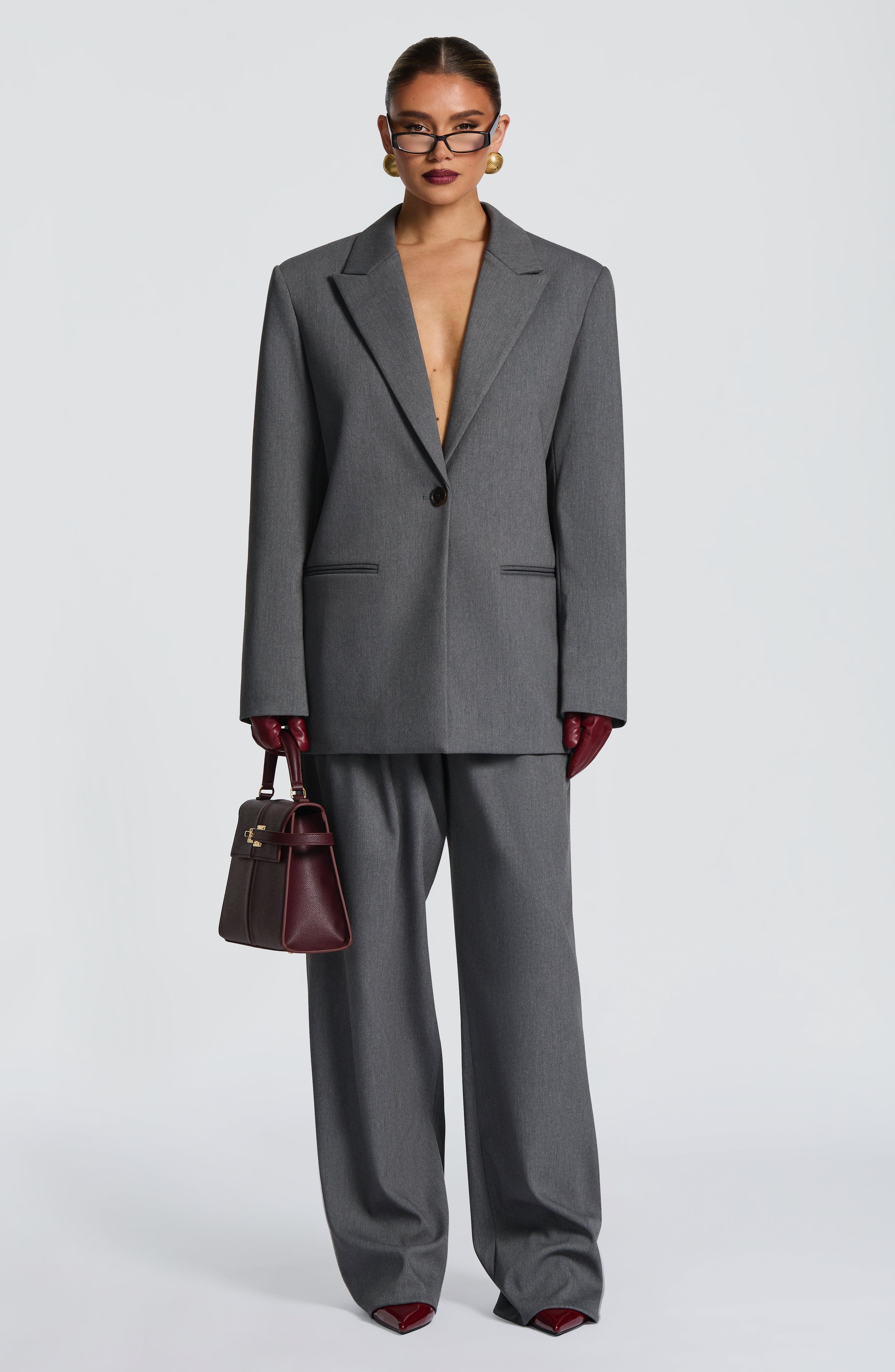 Kirsty Trousers - Heather Grey