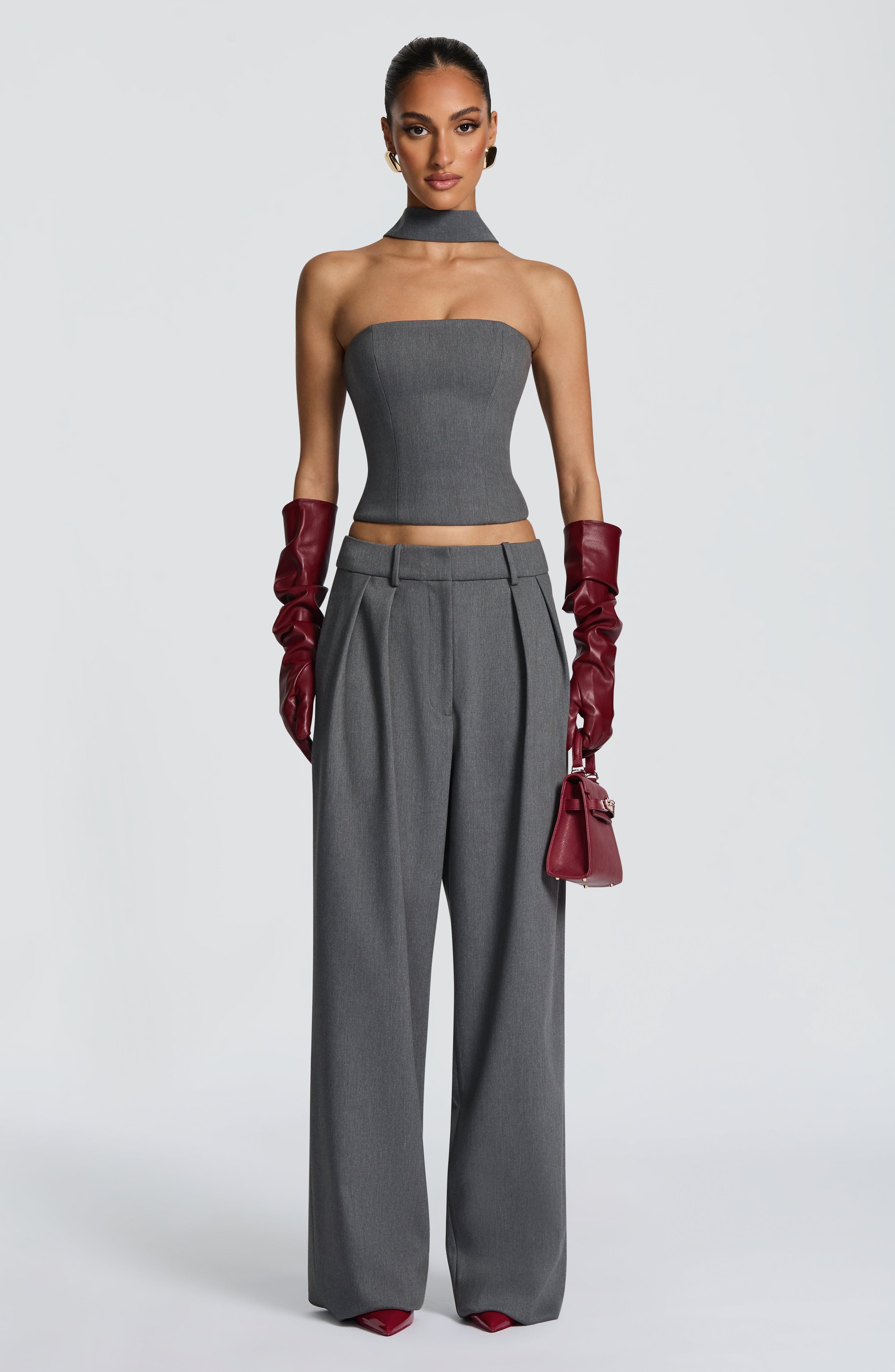 Kirsty Trousers - Heather Grey