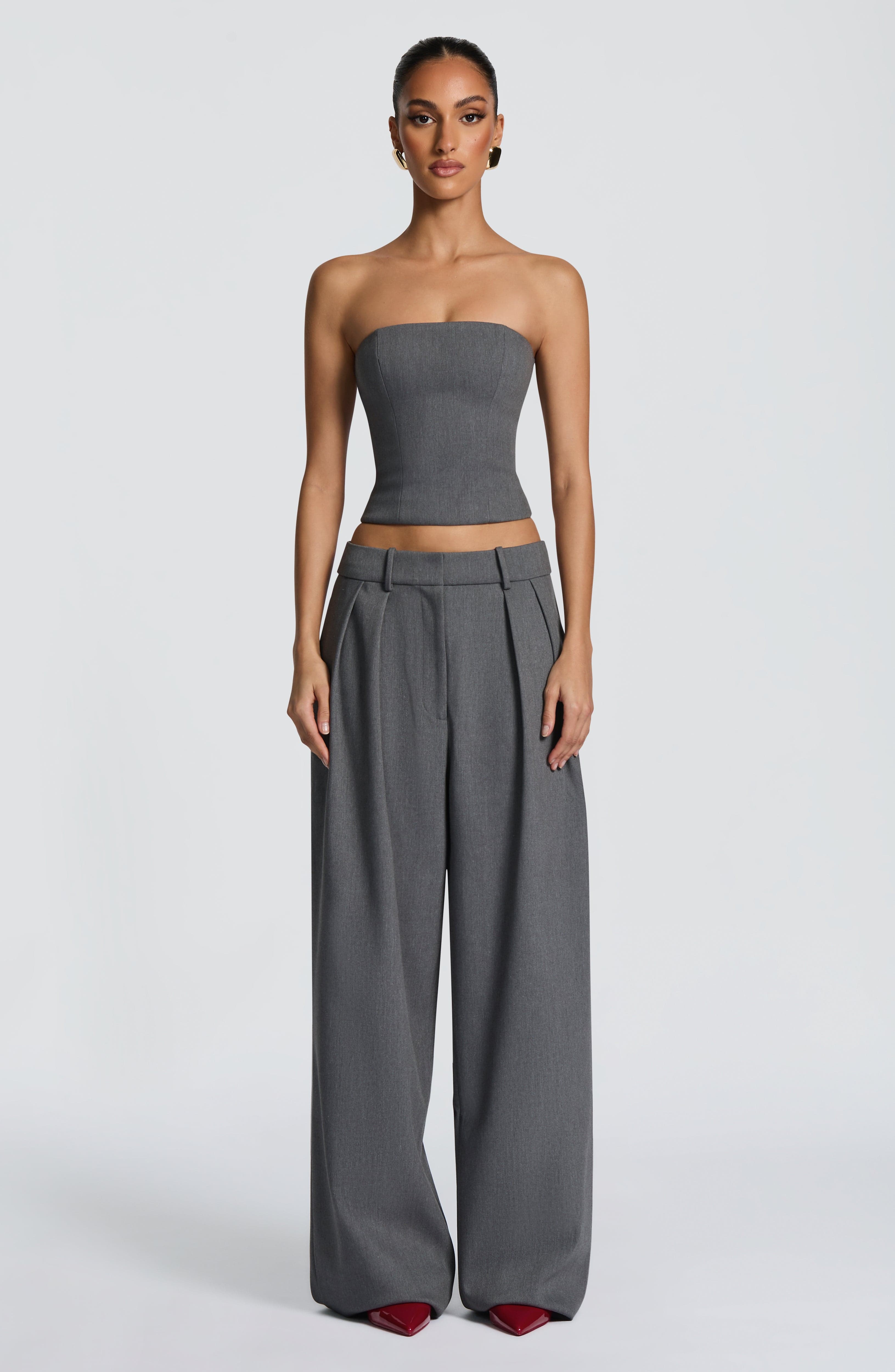 Kirsty Trousers - Heather Grey