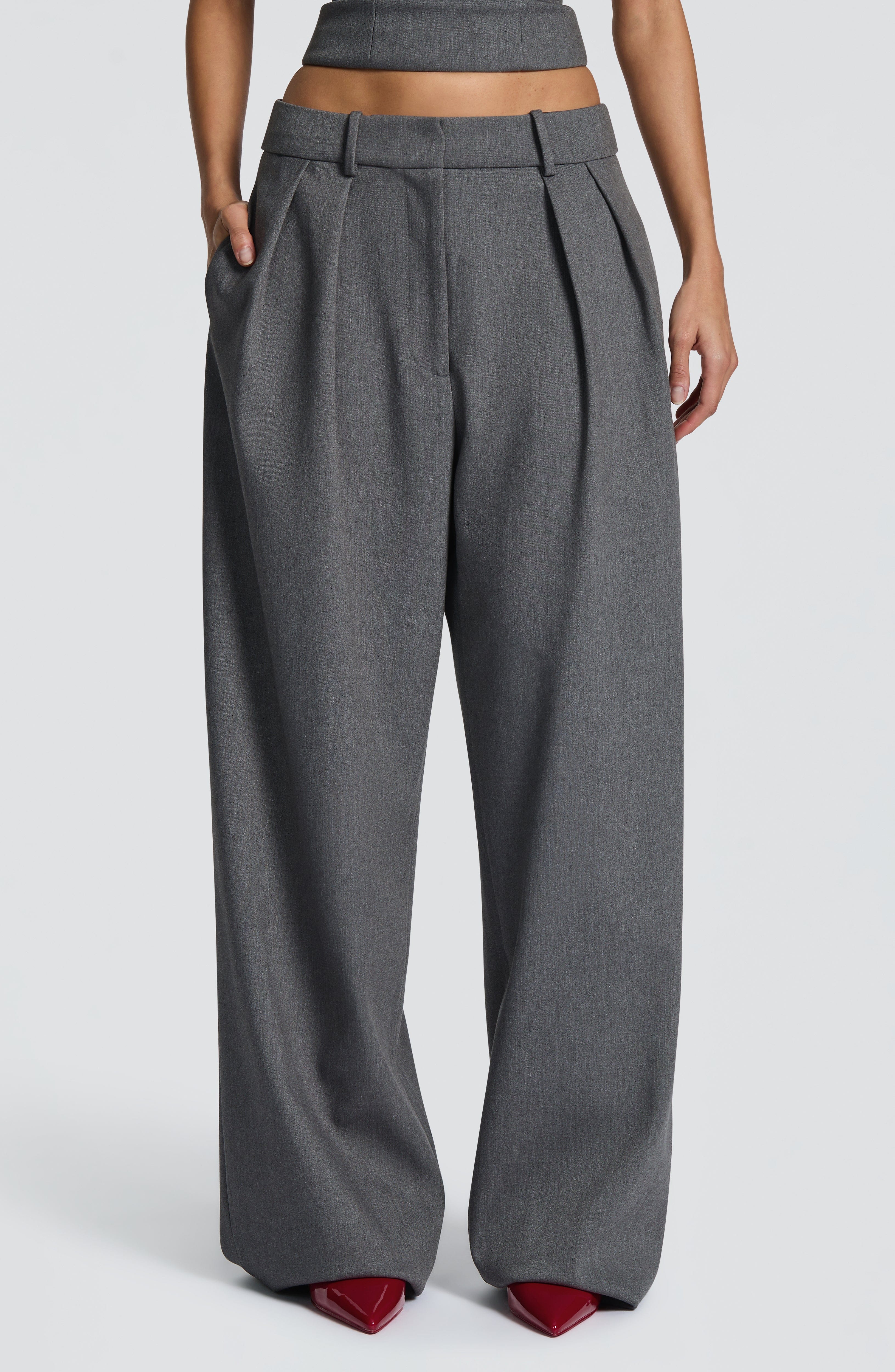 Kirsty Trousers - Heather Grey
